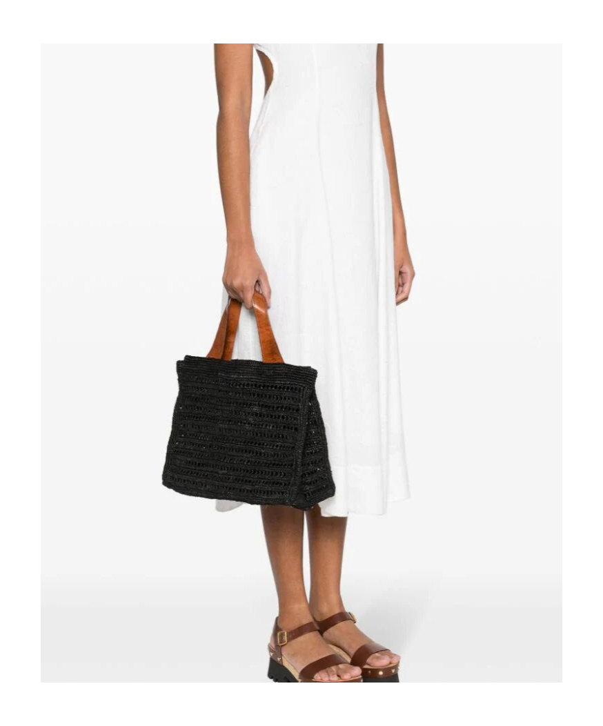 Ibeliv Two-handed Handbag In Black