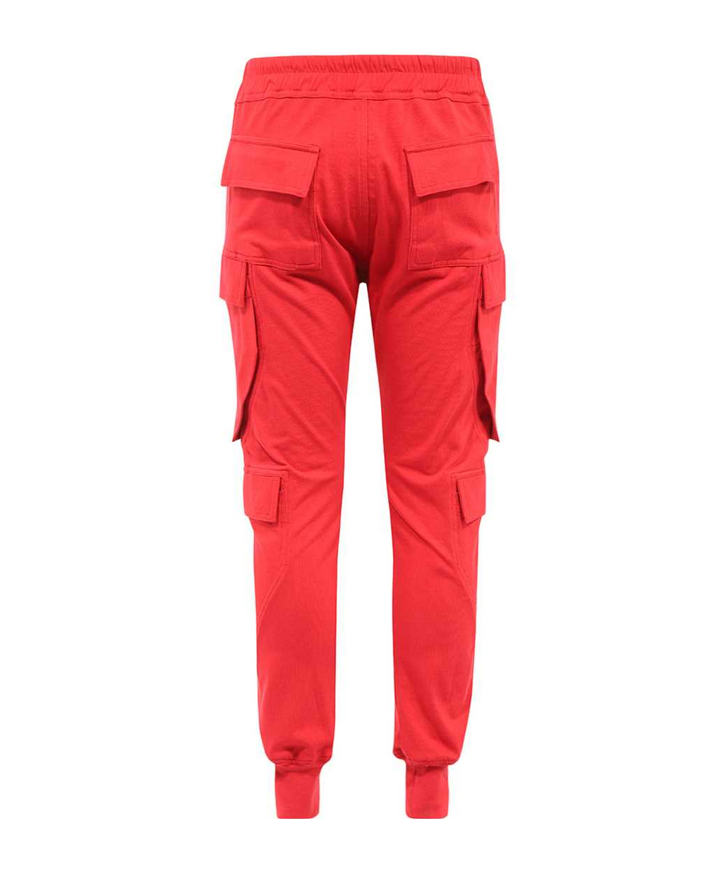 Rick Owens Drawstring Casual Pants In Red