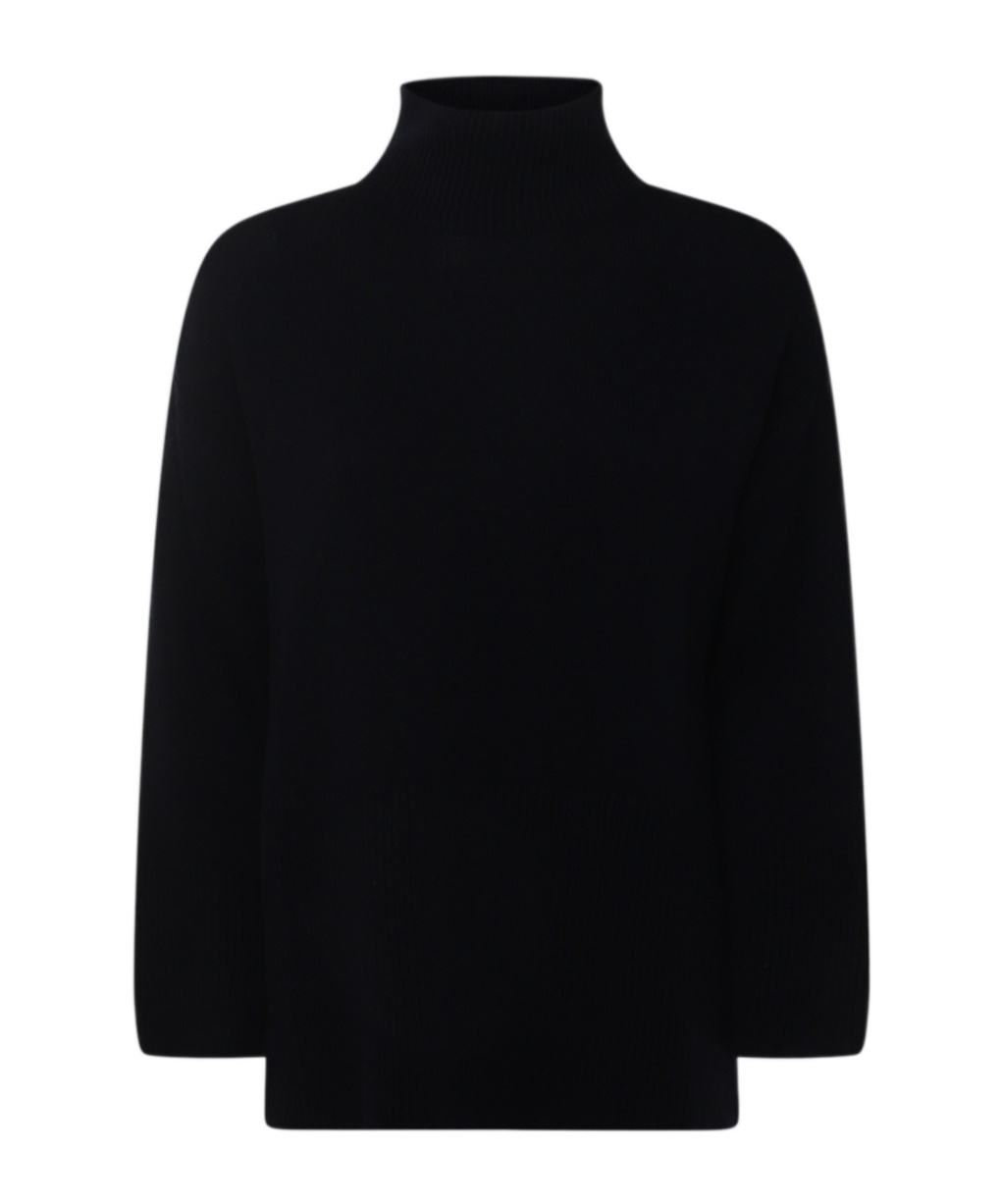 Antonelli High-neck Sweater In Black