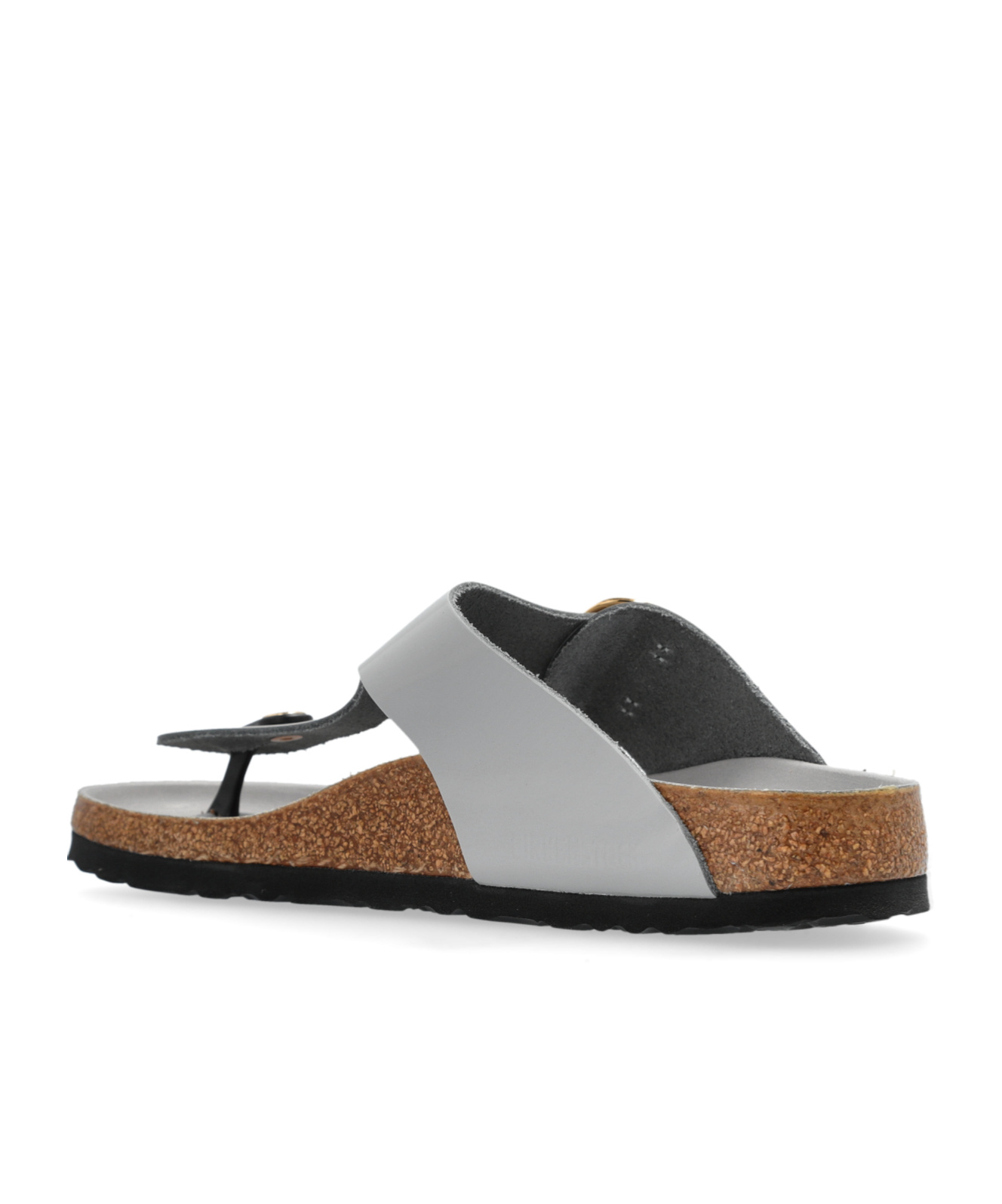 Birkenstock Gizeh Big Buckle Flip Flops In Gray