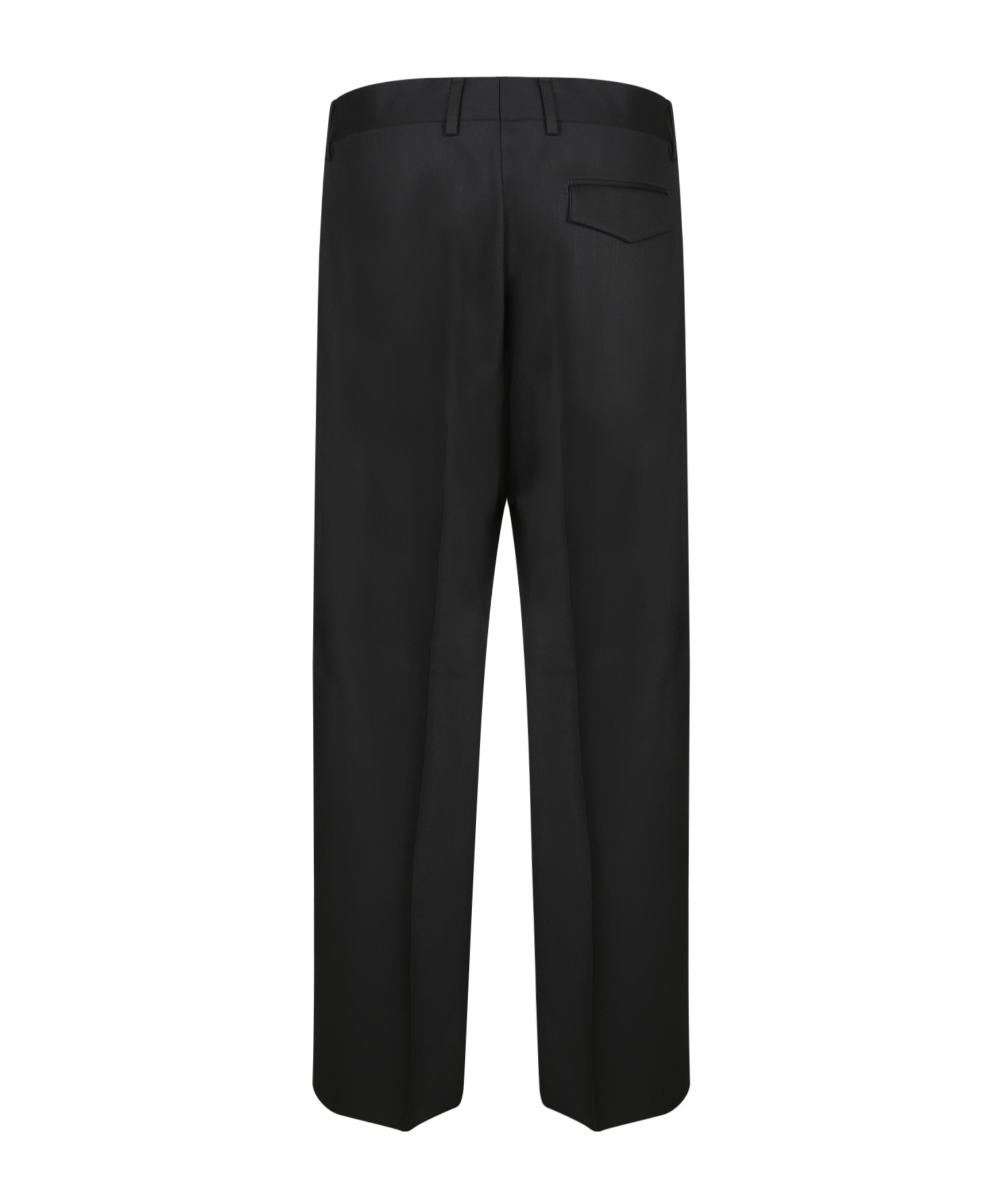 Costumein Belt Loop Casual Pants In Black