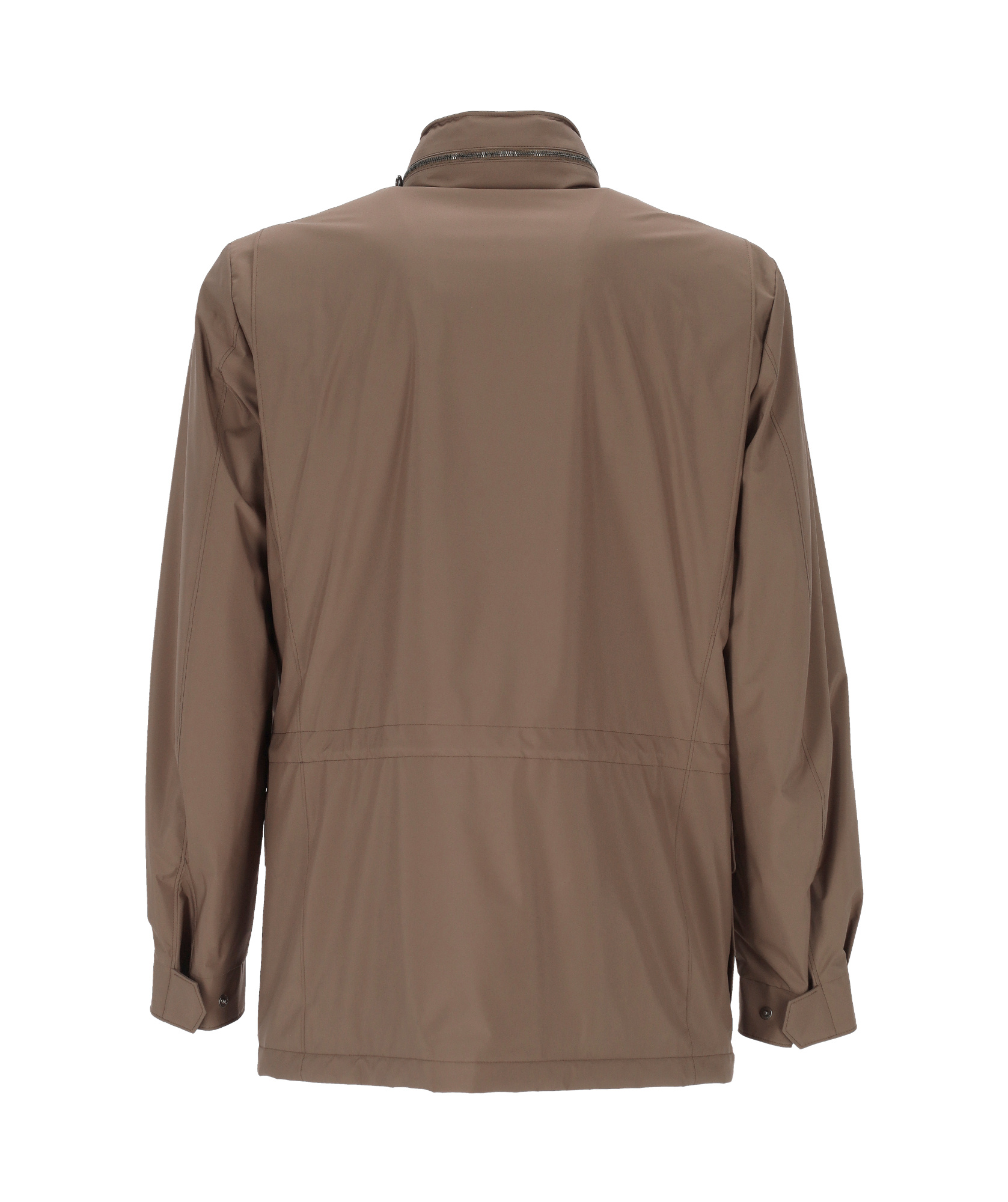 Loro Piana Long-sleeved Casual Jacket In Brown