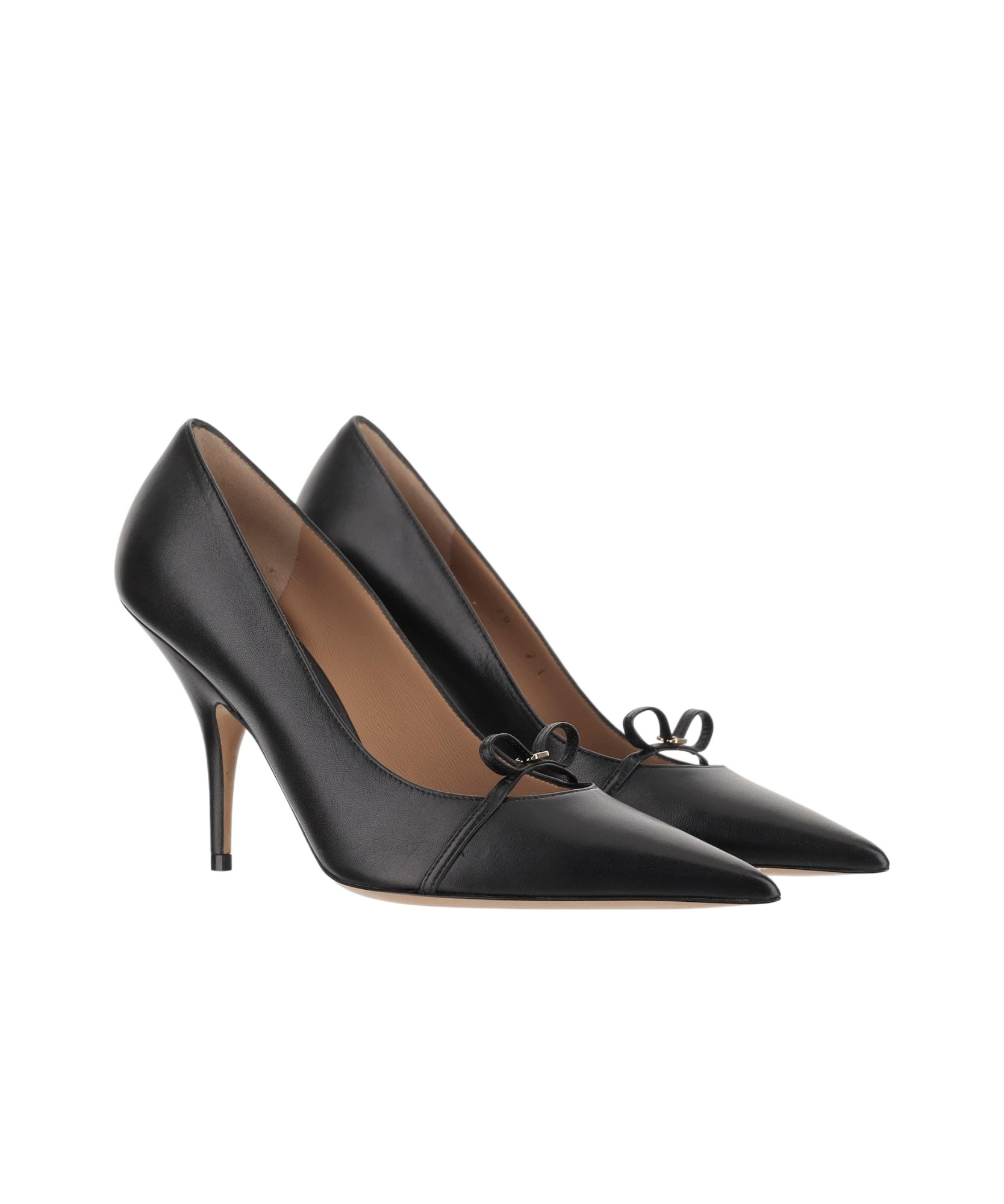 Ferragamo Pointed Toe High Heels In Black