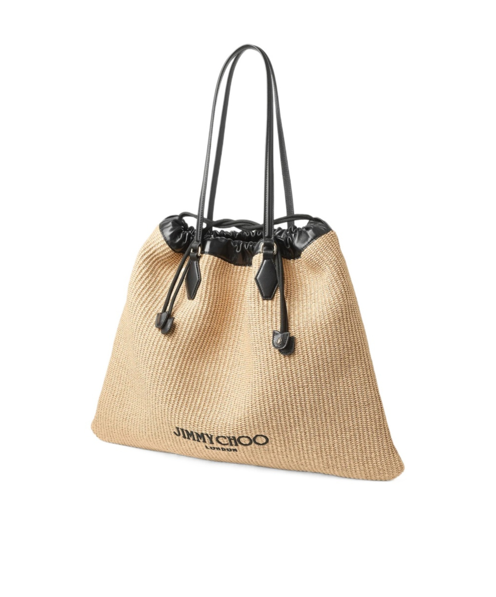 Jimmy Choo Large Drawstring Tote Bag