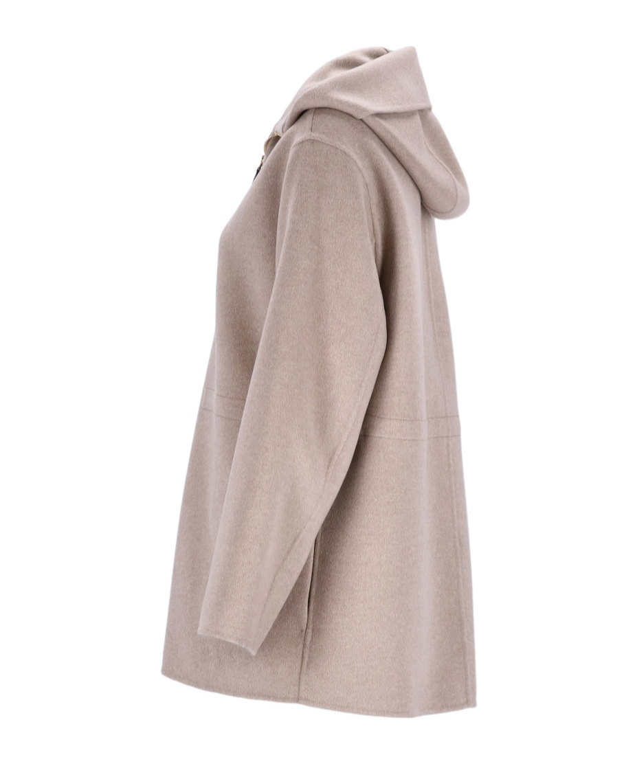 Loro Piana Hooded Coat In Pink