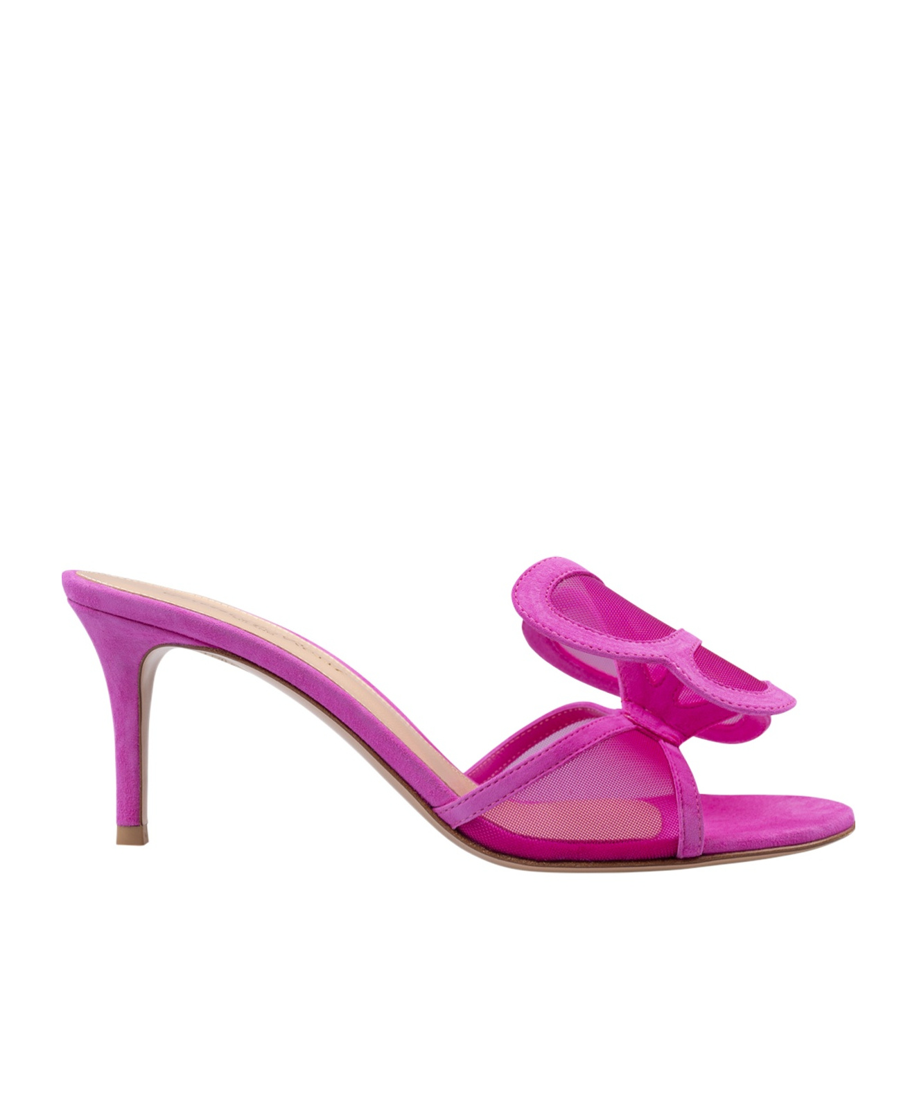 Gianvito Rossi Round Toe High Heel Sandals