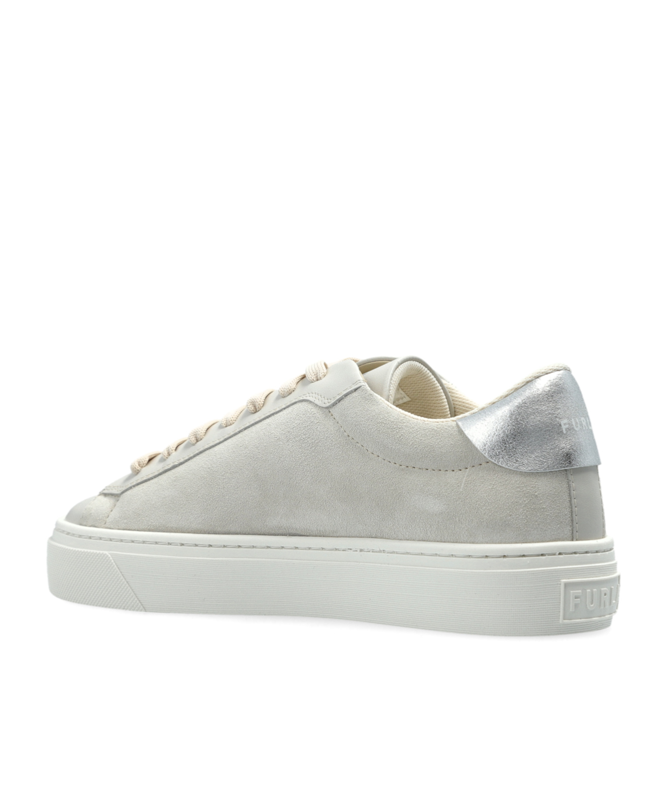 Furla Round Head Low-cut Casual Shoes In Gray