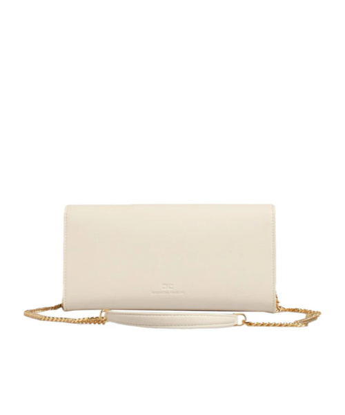 ELISABETTA FRANCHI LOGO-PLAQUE CROSSBODY BAG 
