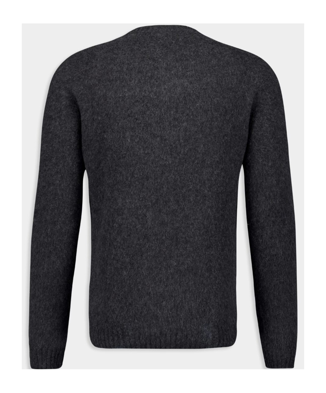 Boglioli Crew-neck Wool Sweater In Black
