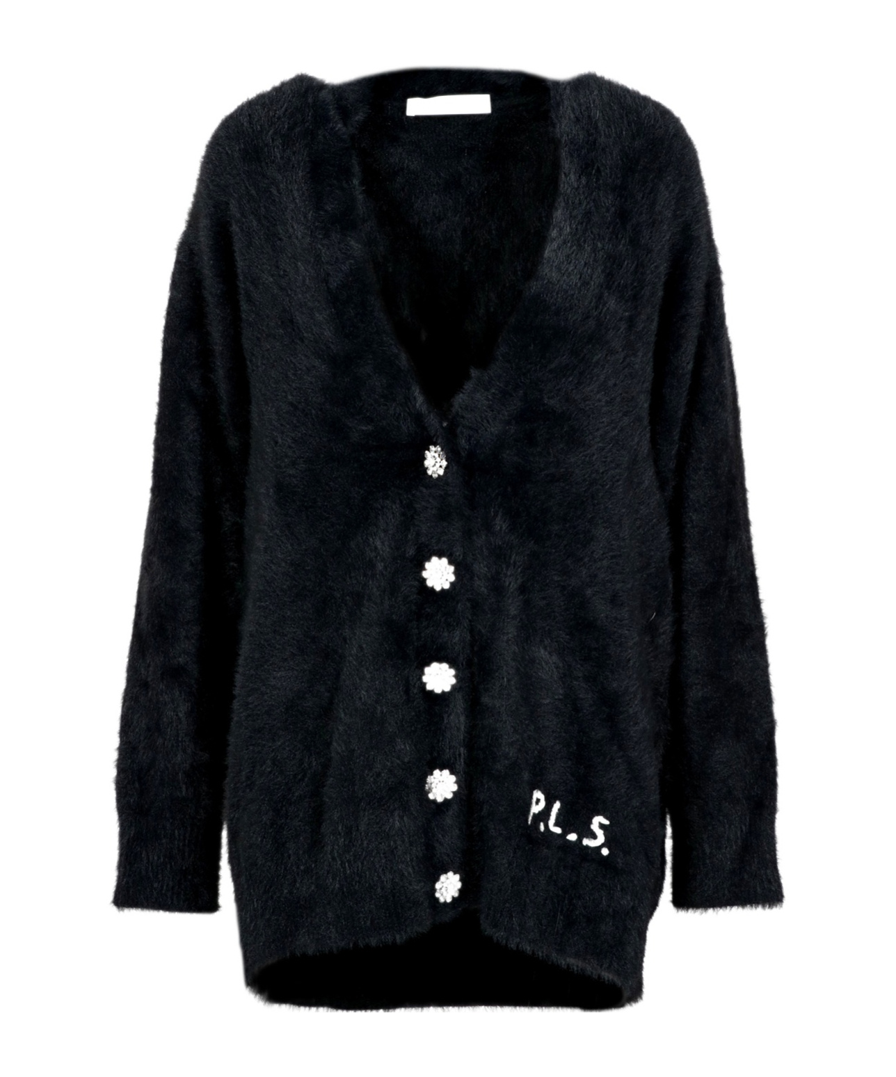 Philosophy Di Lorenzo Serafini Long-sleeved Cardigan In Brown