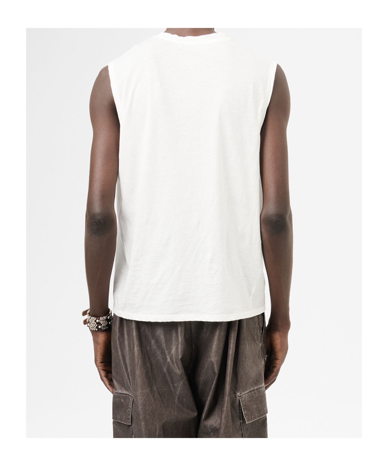 Our Legacy Round-neck Vest In White