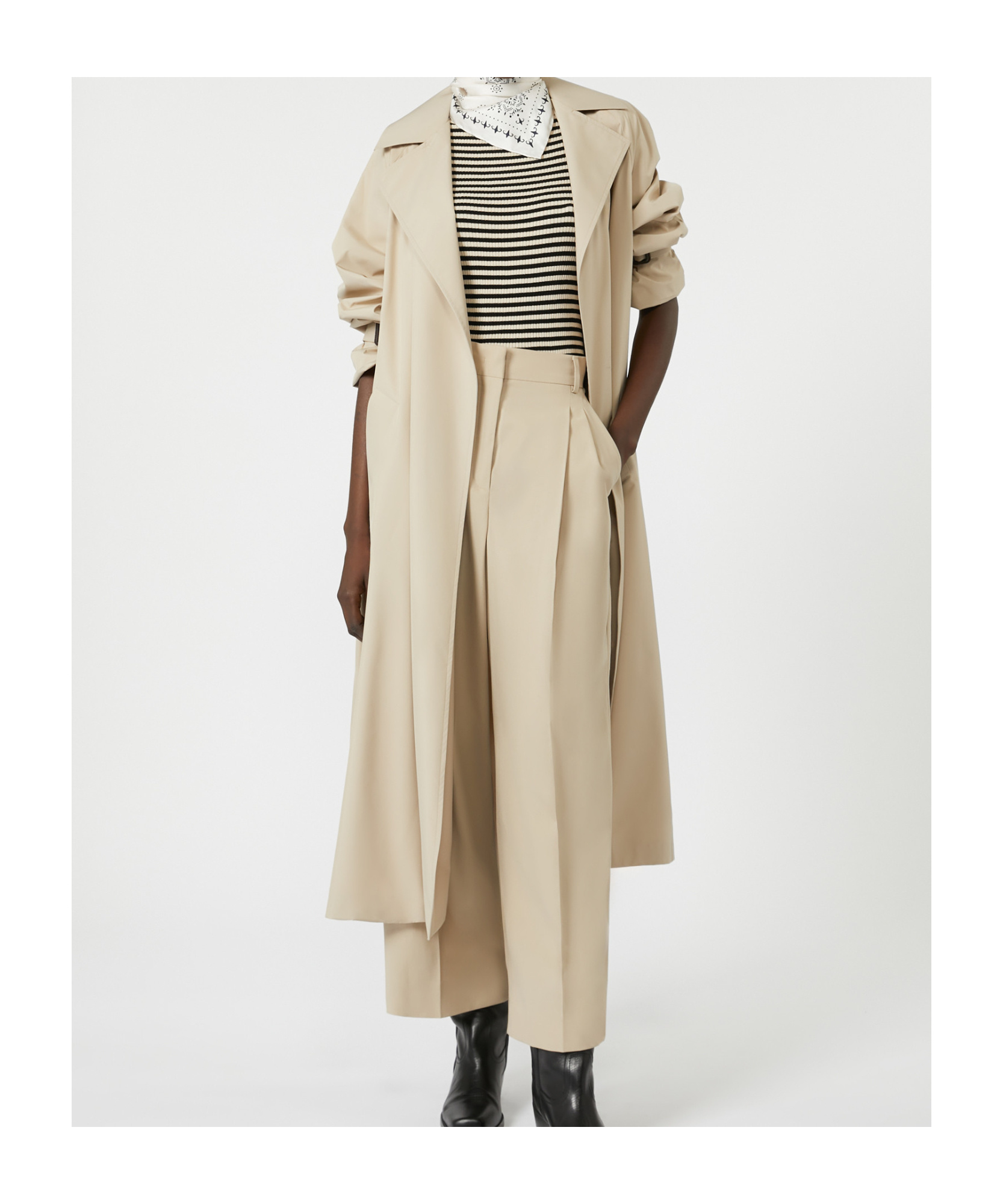 Weekend Max Mara Pleated Wide-leg Trousers