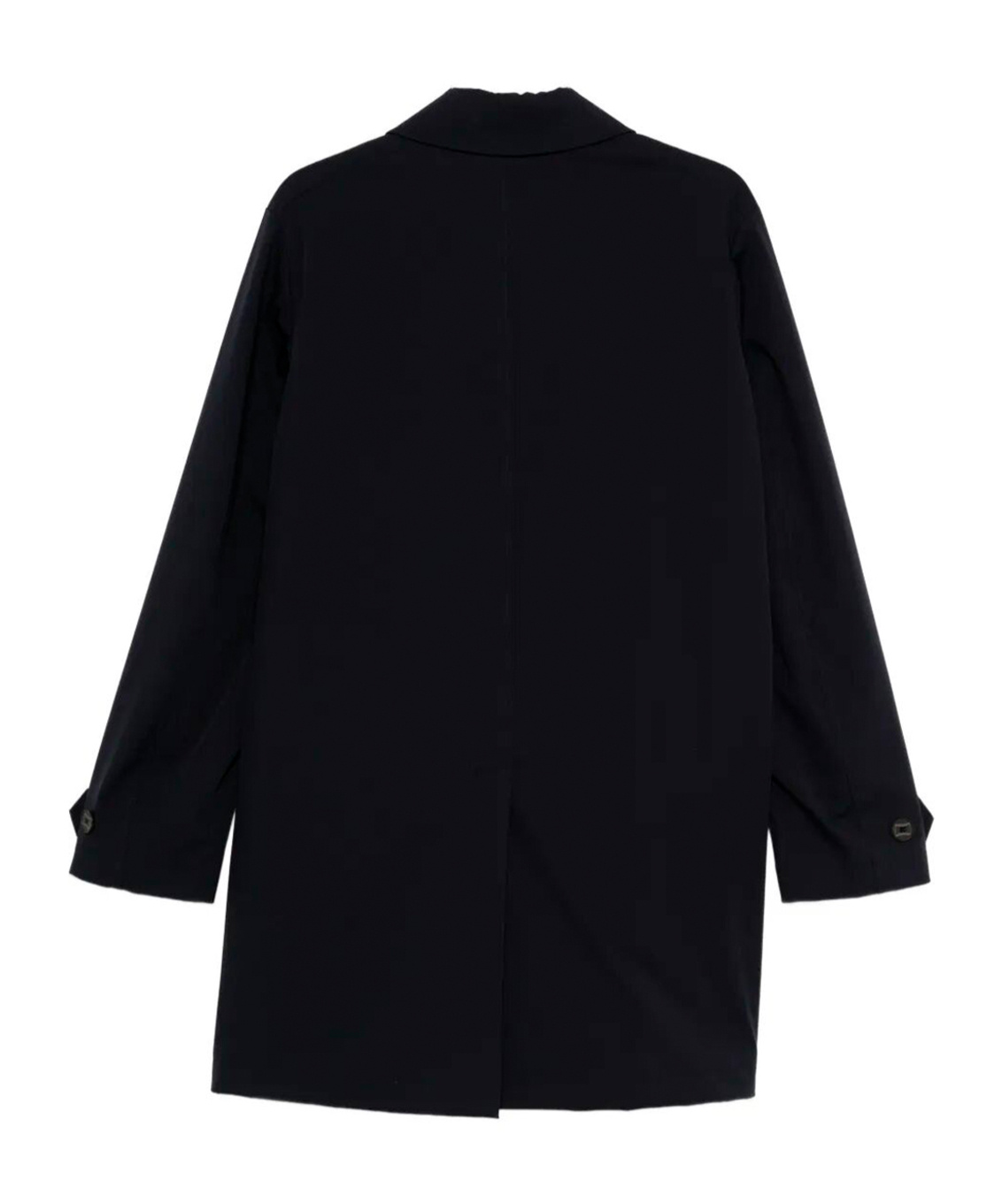 Drumohr Long-sleeved Lapel Jacket In Blue
