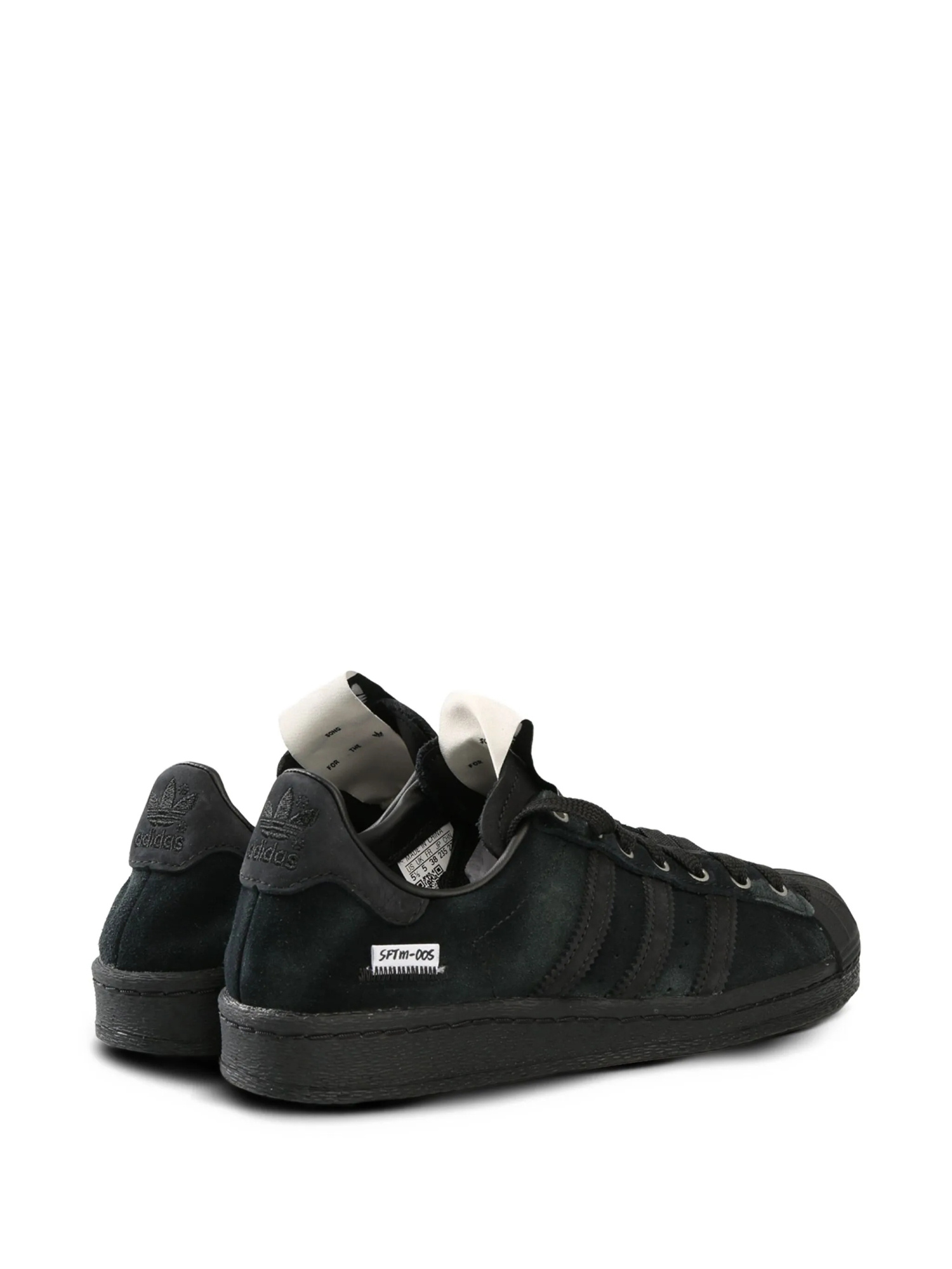 Adidas X Song For The Mute Round Toe Sneakers In Black