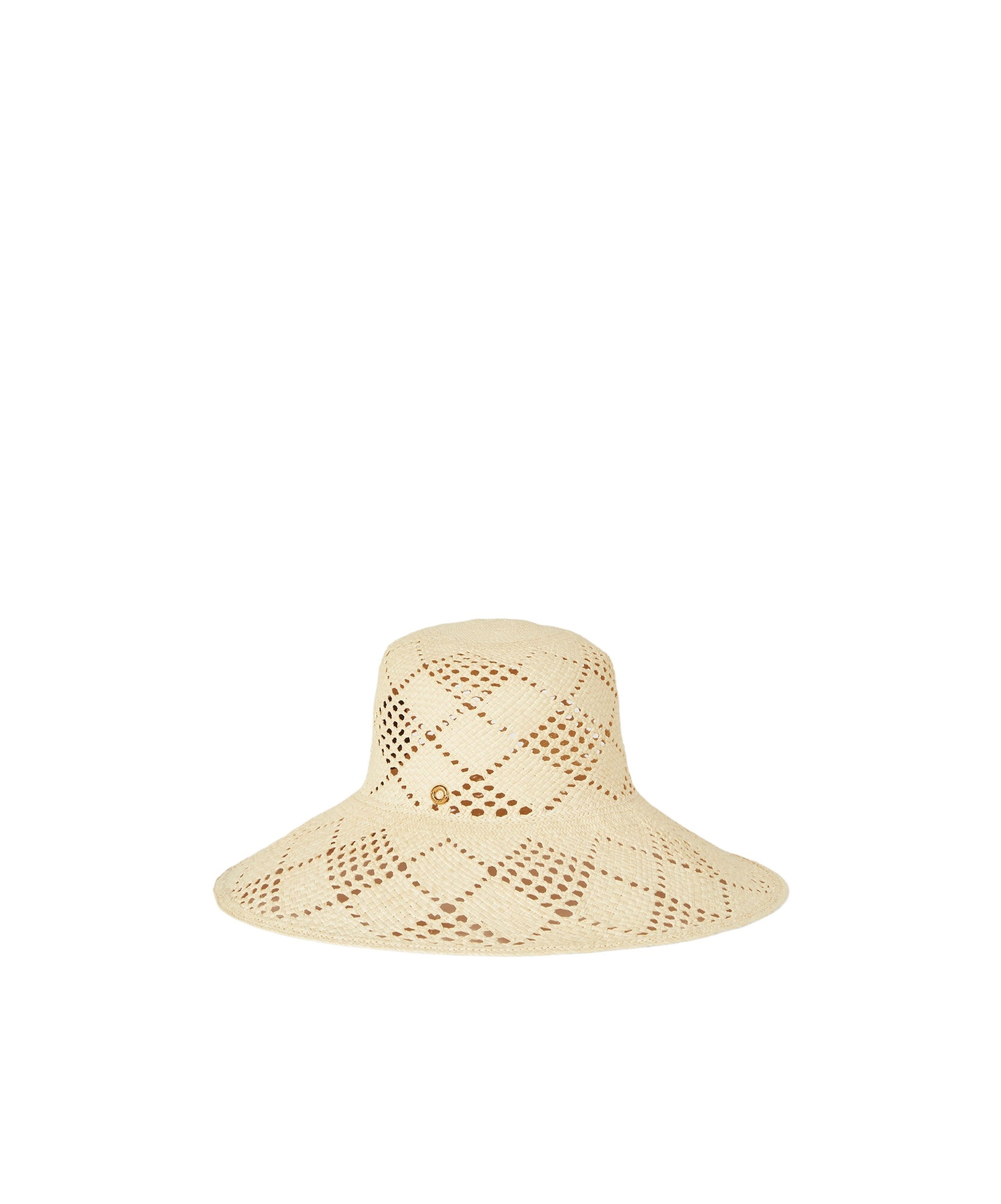 Loro Piana Hoshi Wide-brimmed Hat In Nude