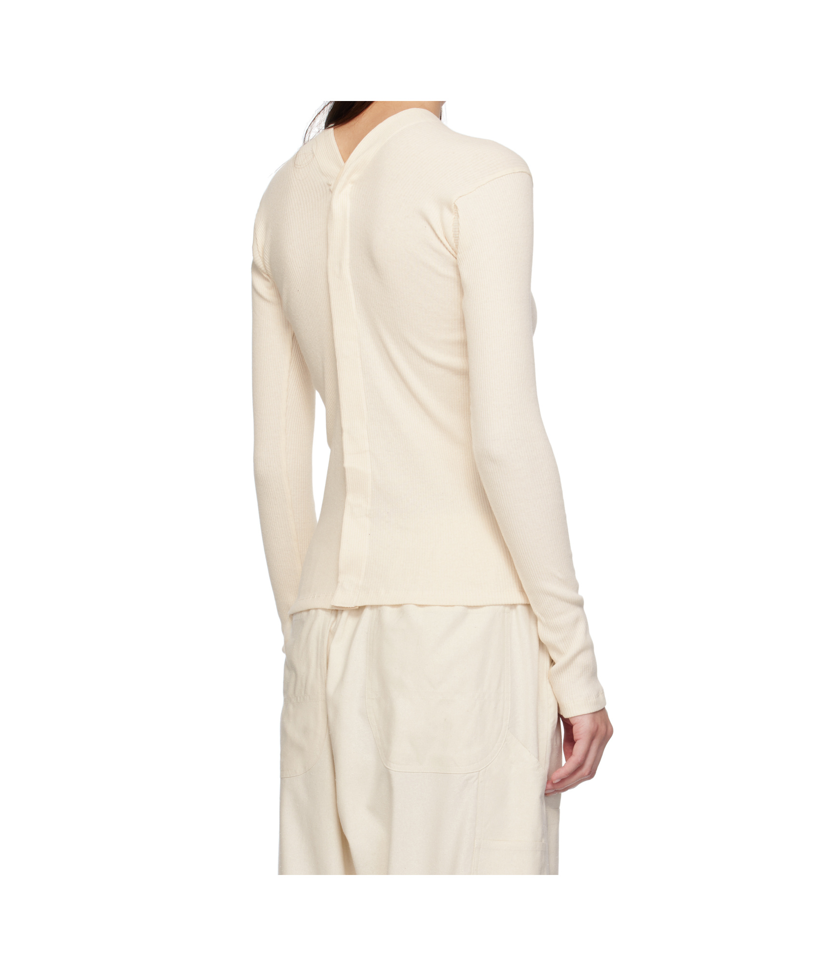 Baserange Long-sleeved Cardigan In Neutral