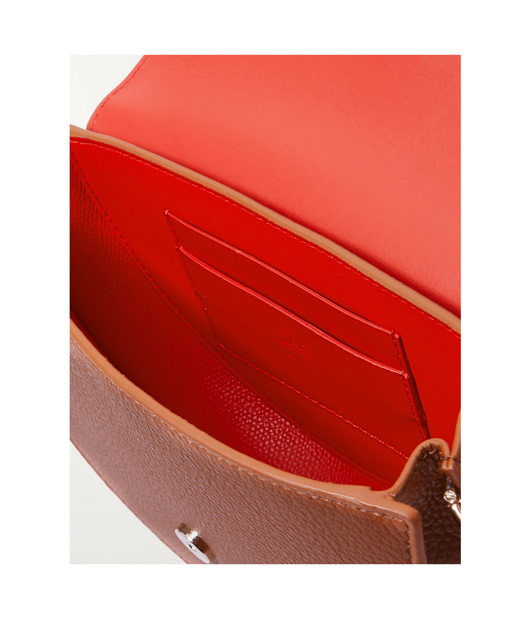 Christian Louboutin By My Side Crossbody Bag In Brown