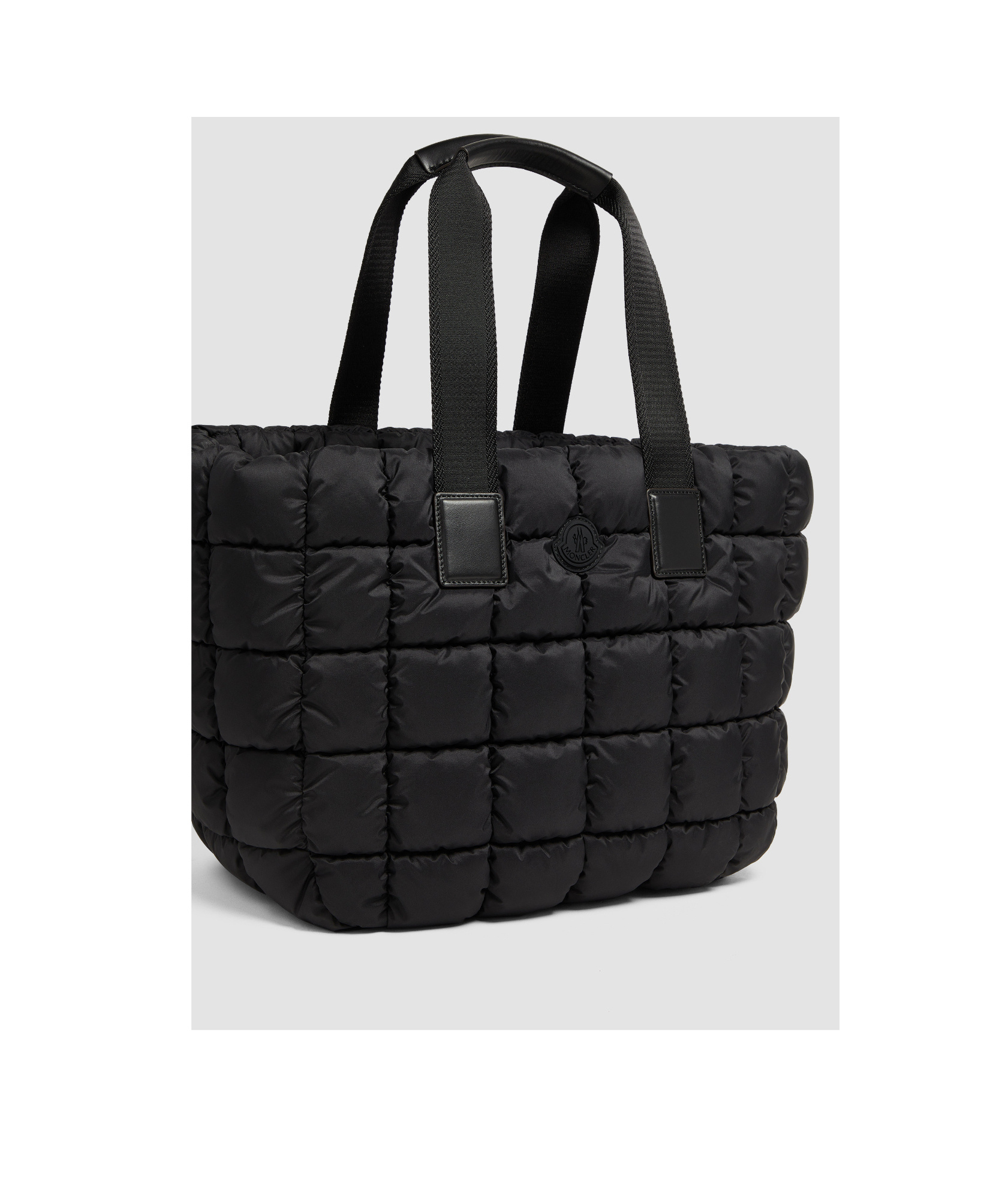 Shop Moncler Caradoc Water-repellent Tote Bag In Black