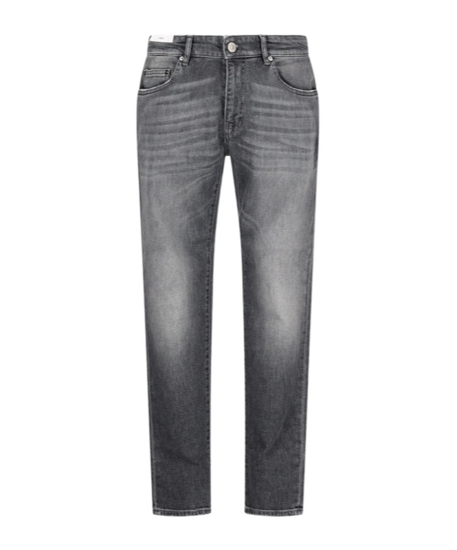 Pt Torino Mid-rise Slim-cut Jeans In Gray