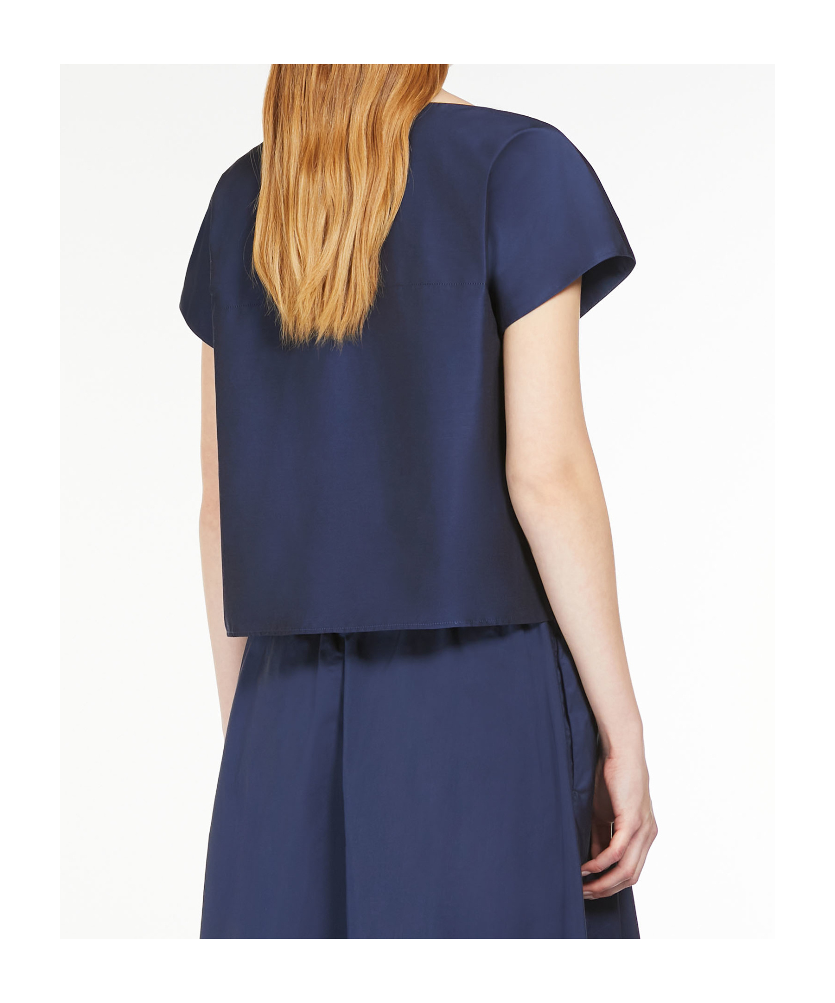 Weekend Max Mara Short-sleeved T-shirt In Blue