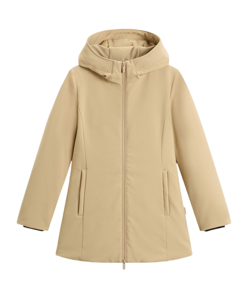 Woolrich New Firth Parka Coat In Brown