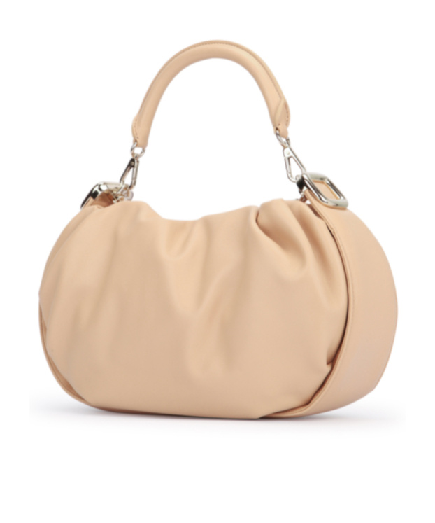 Roger Vivier Logo Engraved Chain-linked Tote Bag In Brown