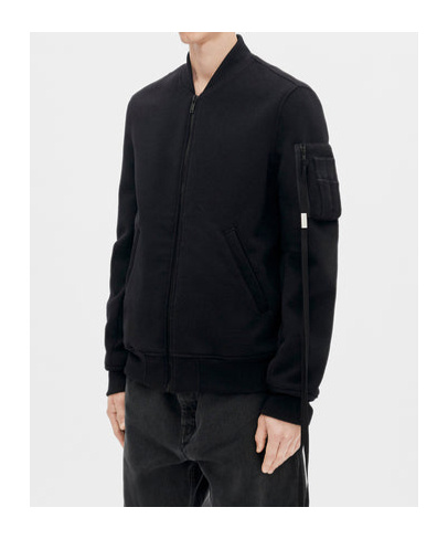 Ann Demeulemeester Zip-fastening Bomber Jacket In Blue
