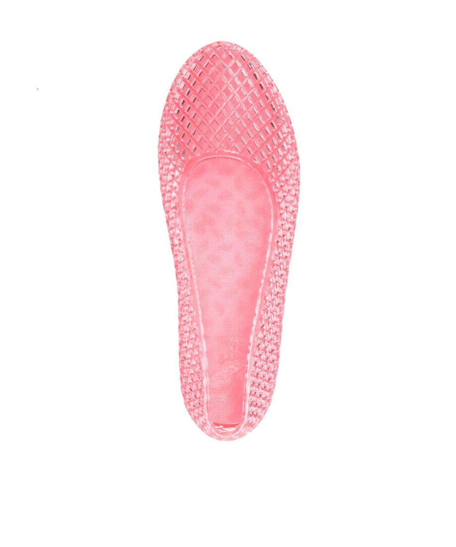 Ancient Greek Sandals Iro Jelly Ballerina Shoes In Pink