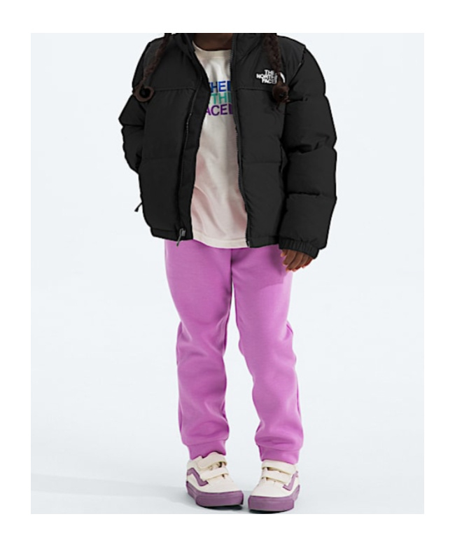 The North Face Kids 1996 Retro Nuptse Jacket In Black