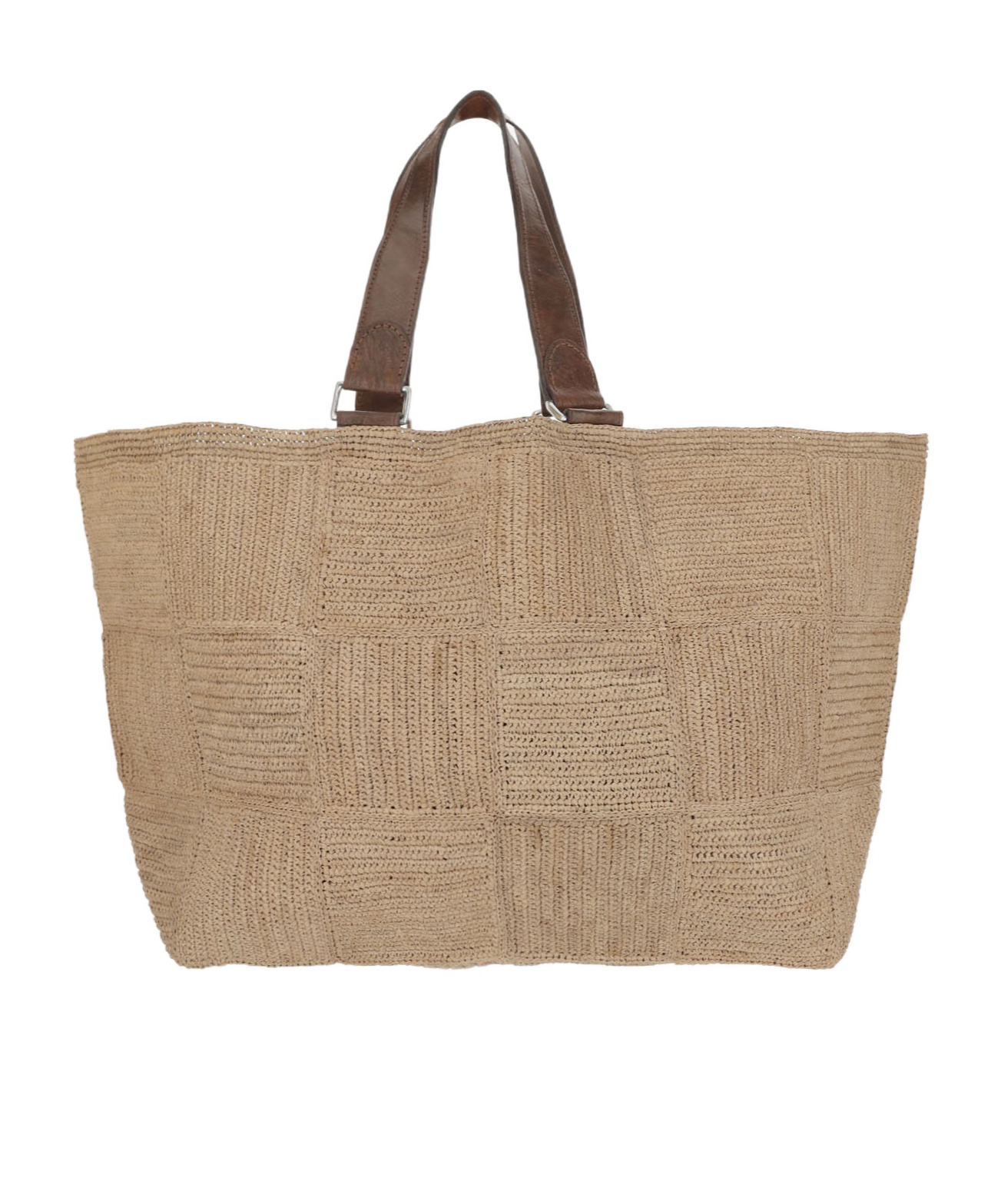 Ibeliv Beige Miray Raffia Tote