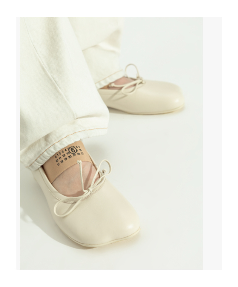 Mm6 Maison Margiela Mm6 By Maison Margiela Anatomic Dancer In White