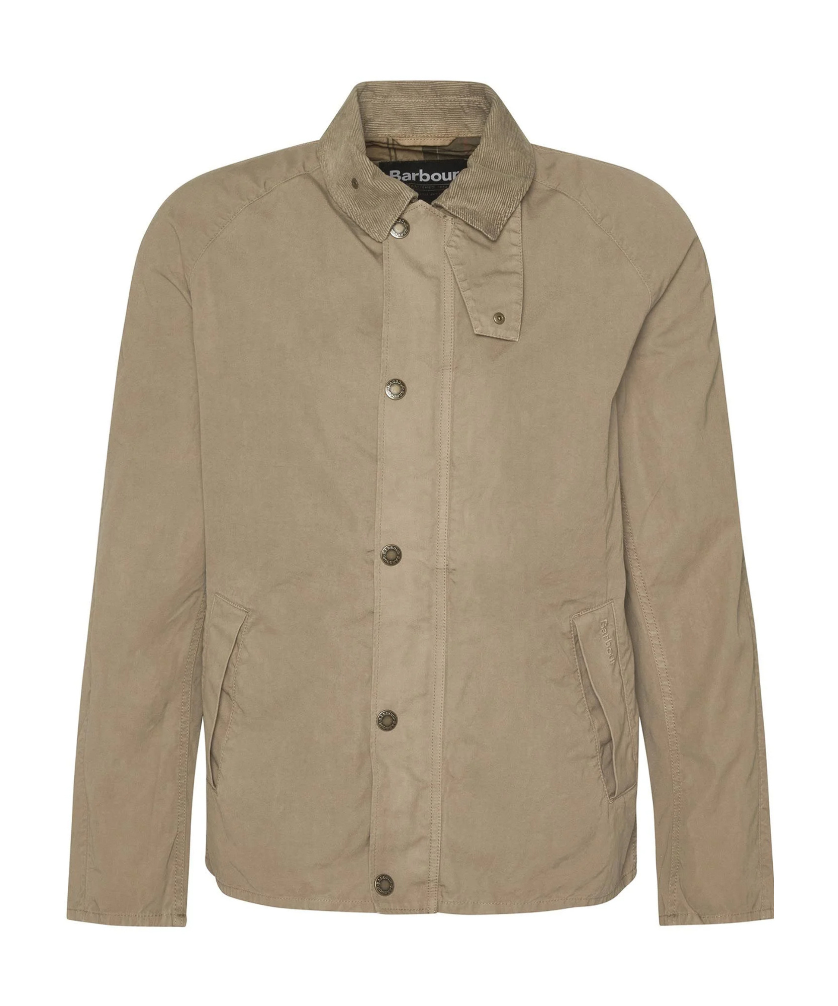 BARBOUR BARBOUR COLLARED BUTTON-UP JACKET