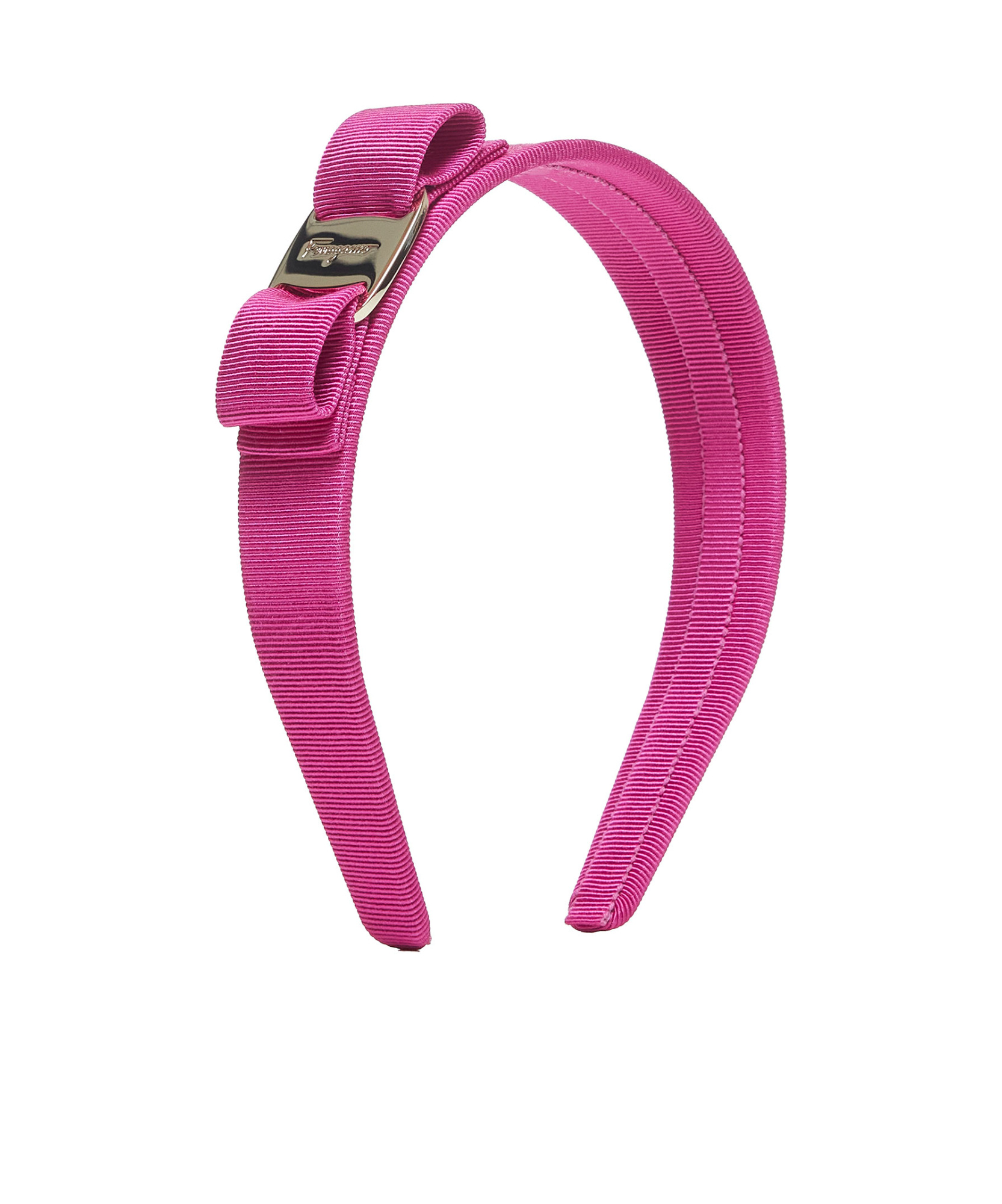 Ferragamo Bow Headband In Pink