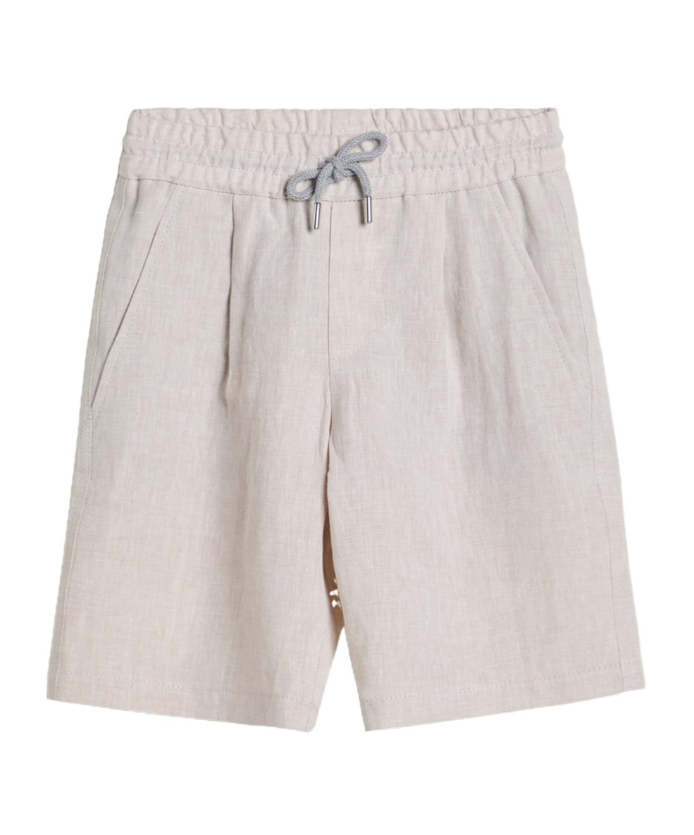 Brunello Cucinelli Linen Bermuda Shorts