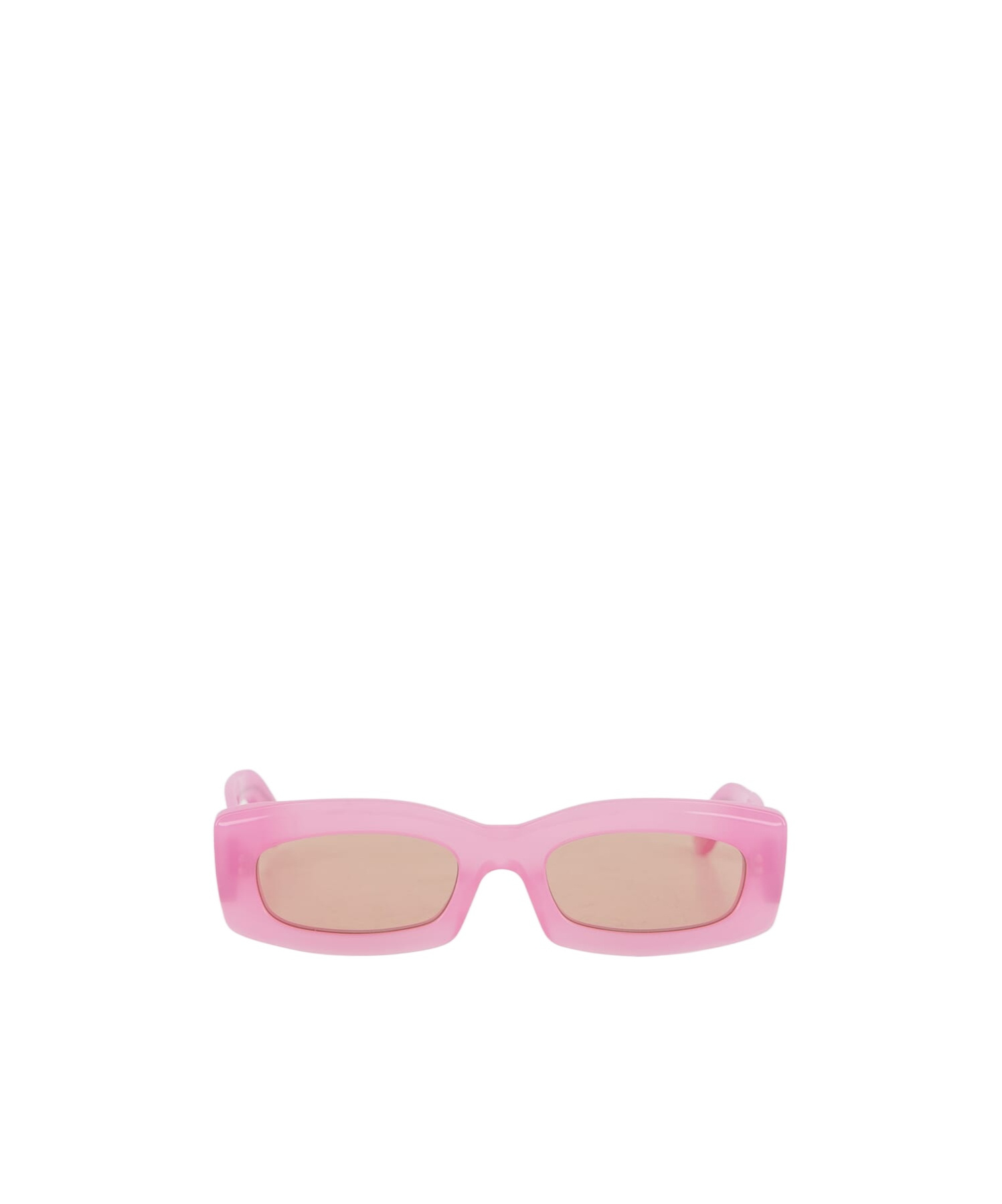 Retrosuperfuture Rectangular Sunglasses In Pink