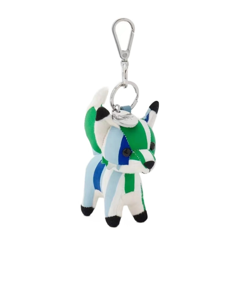 MAISON KITSUNÉ ANIMAL KEYCHAIN