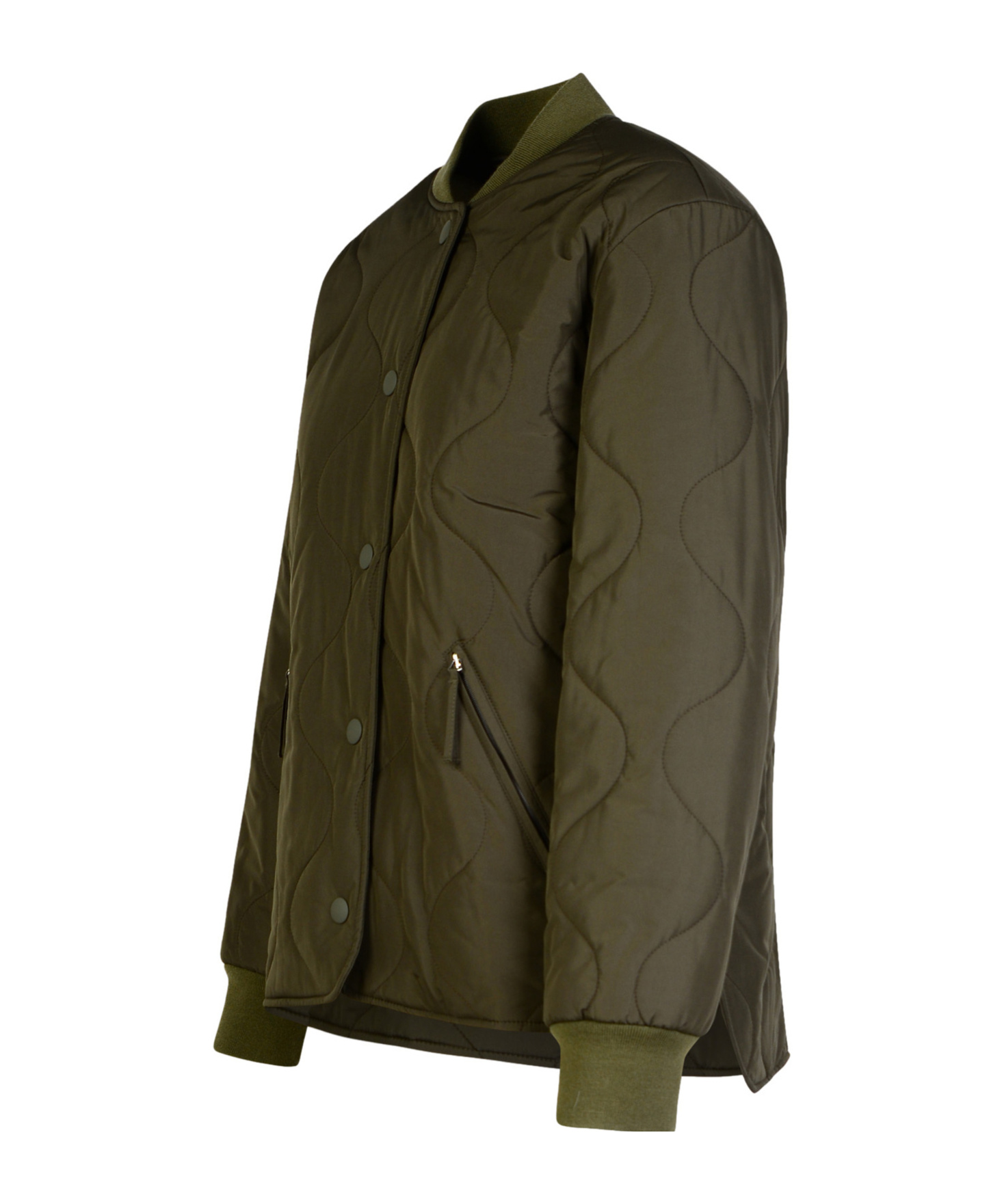 APC PADDED QUILTED BOMBER JACKET