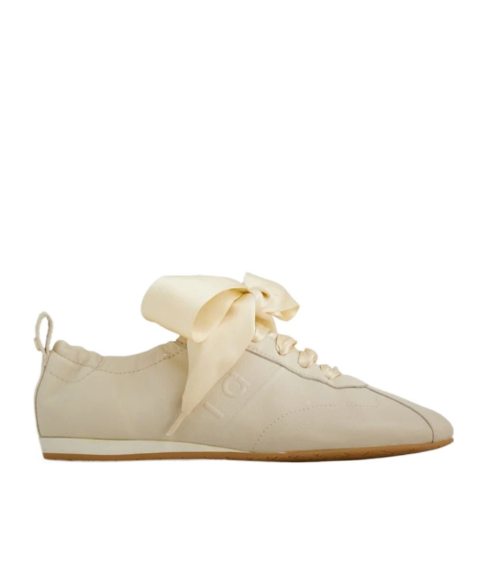 Ferragamo Hybrid Sneaker In Neutral