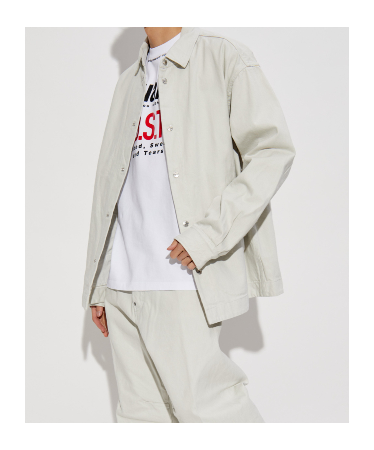 Dsquared2 Icon New Generation Overshirt In White