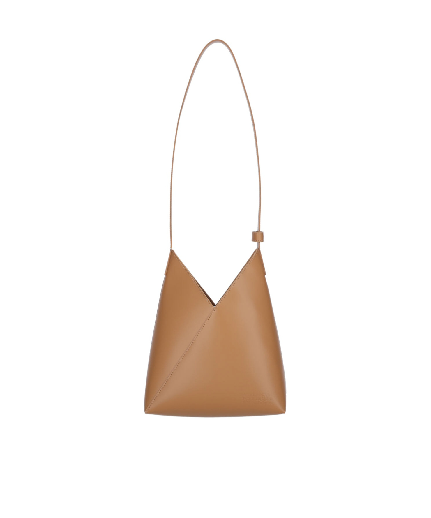 Mm6 Maison Margiela Fortune Cookie Open-top Small Shoulder Bag In Brown