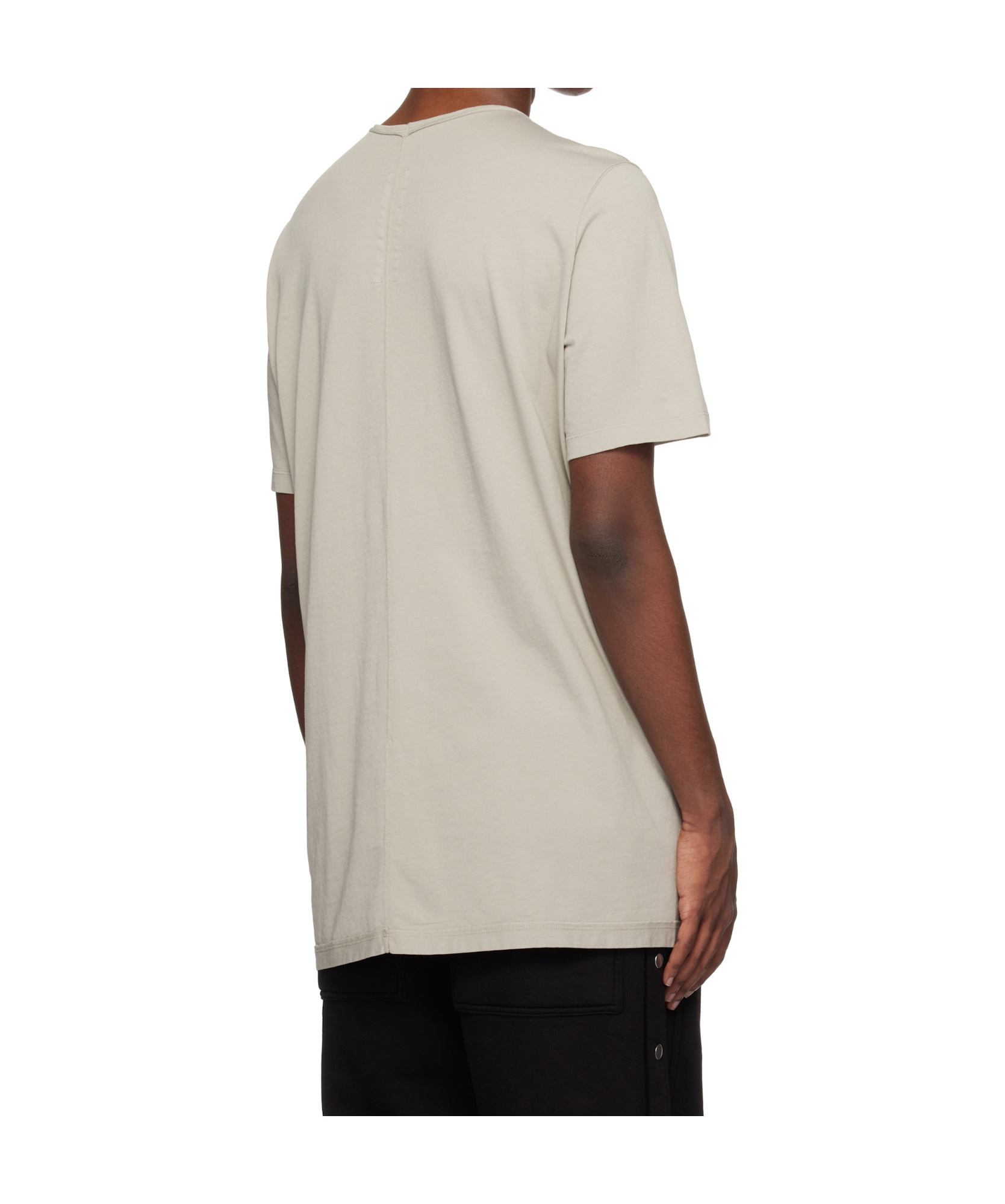 Rick Owens Drkshdw Porterville Level T-shirt In Pearly