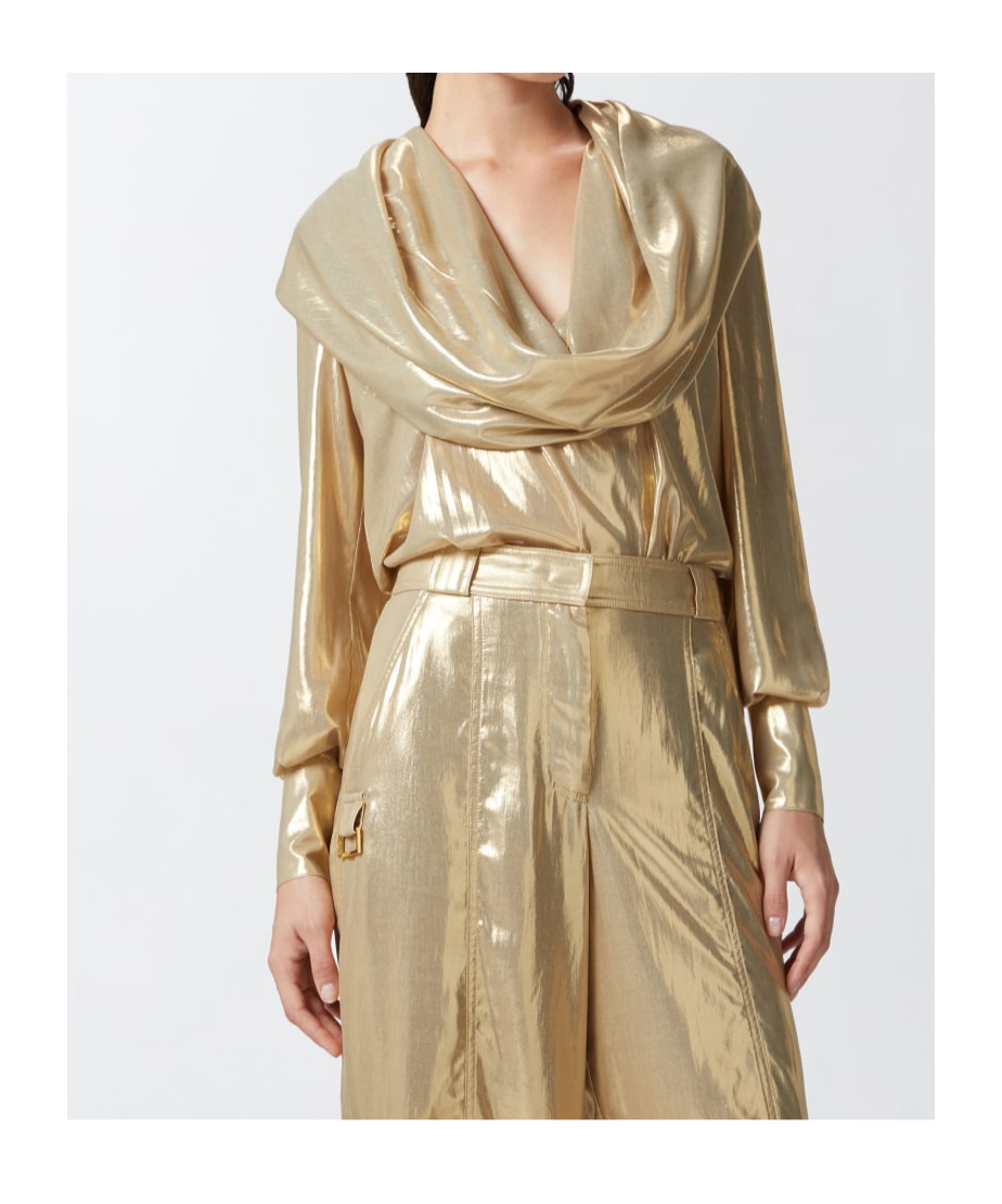 Pinko Walker Blouse In Nude