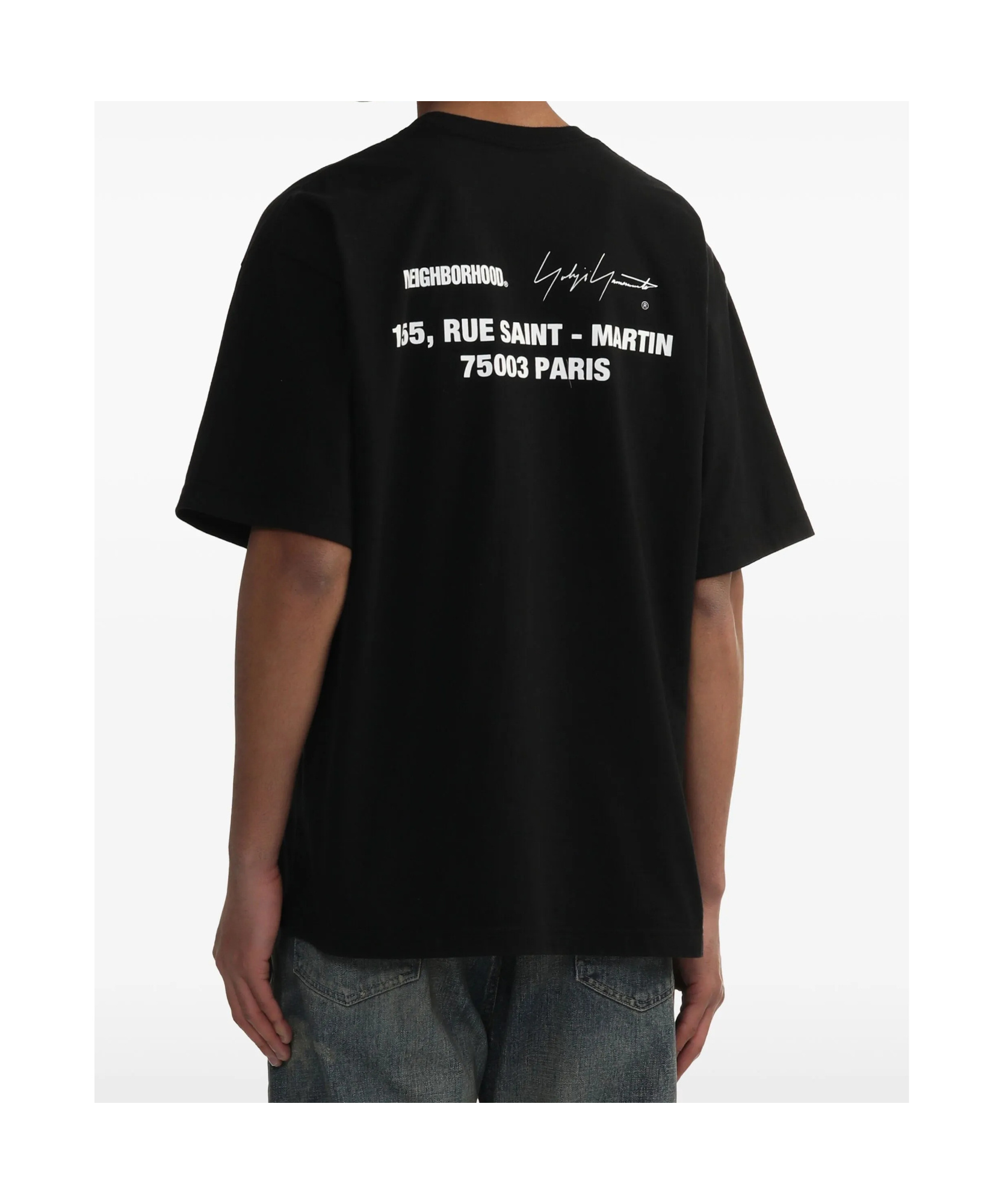 Yohji Yamamoto Short-sleeved T-shirt In Black