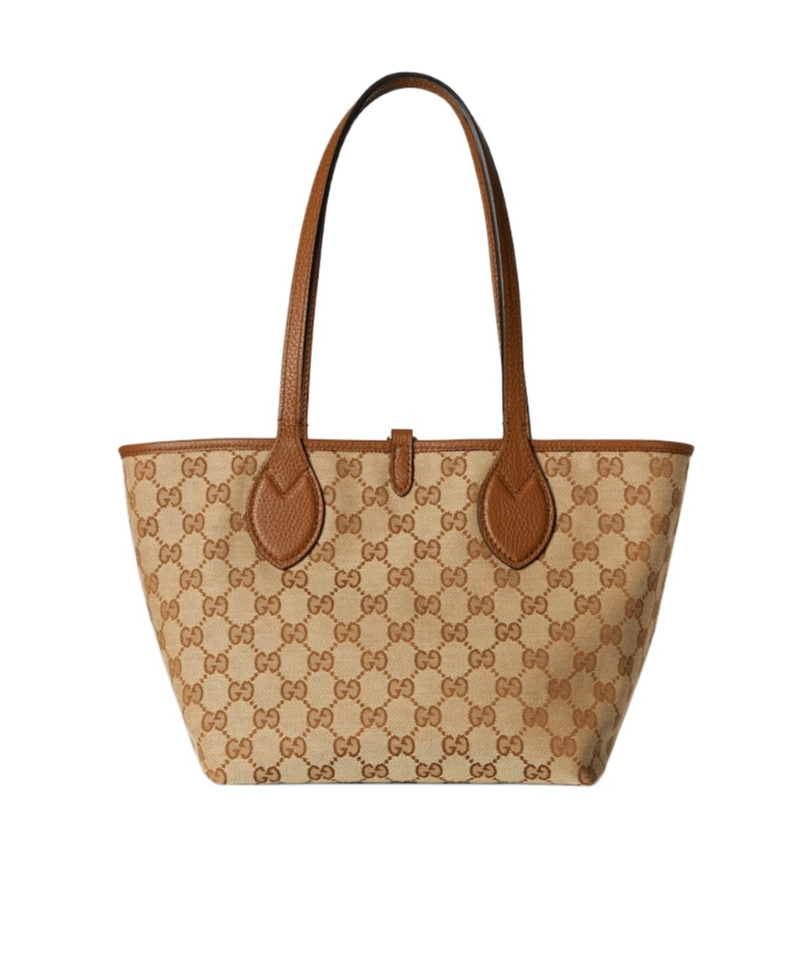 Gucci Totissima Small Reversible Tote Bag In Brown