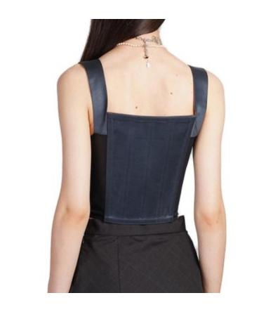 Vivienne Westwood Zip-up Classic Corset In Black