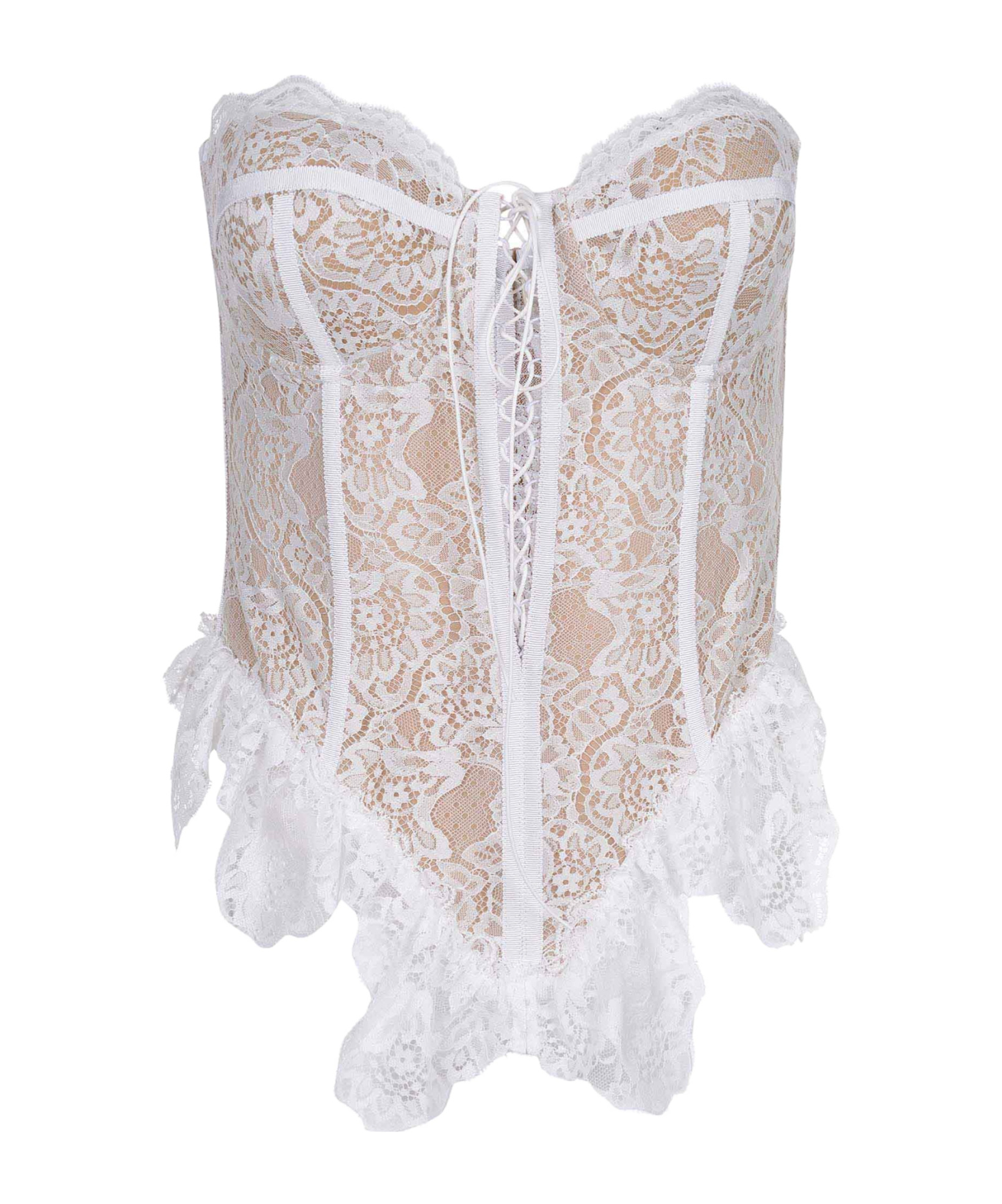 Giuseppe Di Morabito Lace Cardigan In White