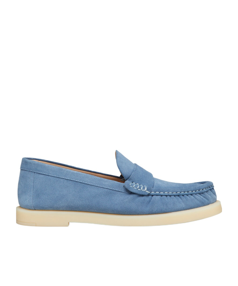 Stuart Weitzman Blake Loafers In Blue