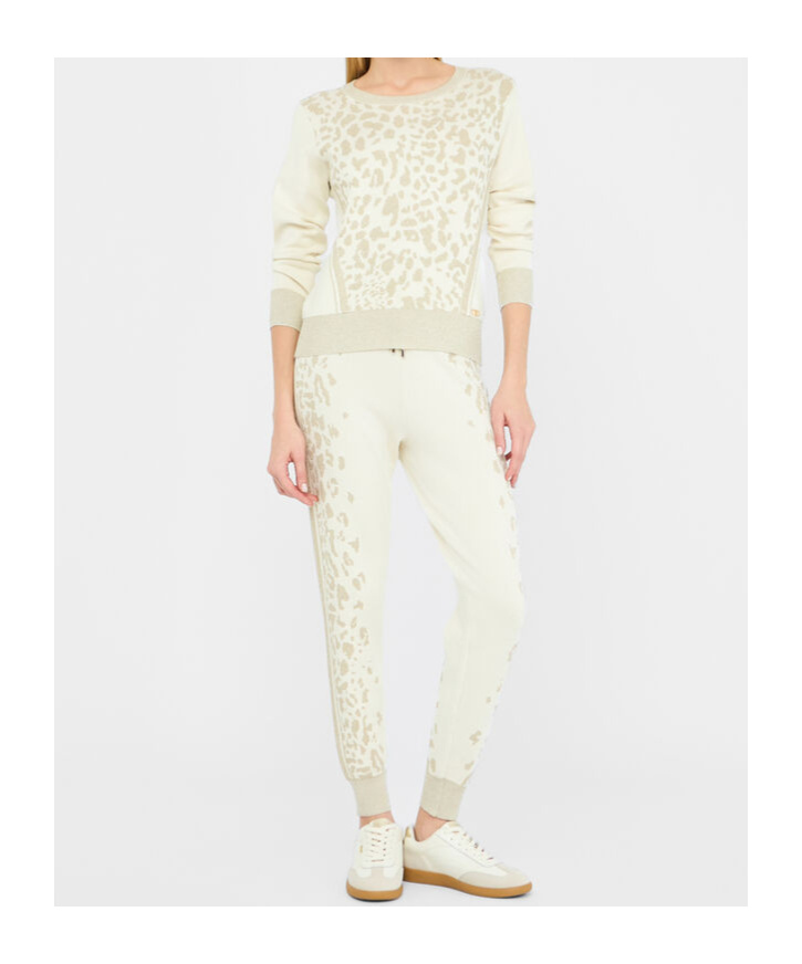 Liu •jo Animal Print Jumper In White