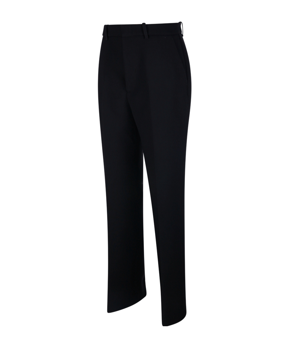 Gucci Belt-loop Casual Pants In Black