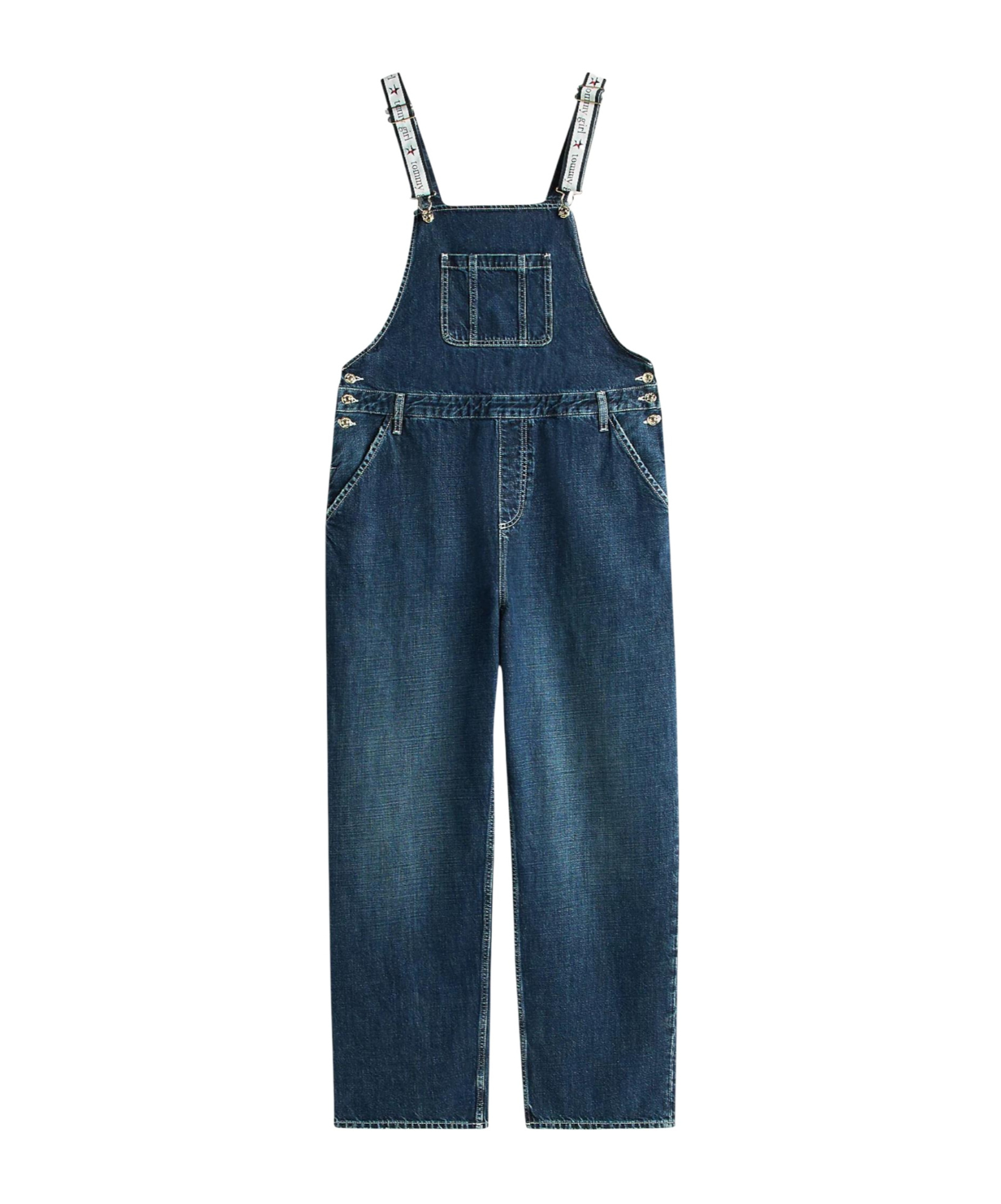 Tommy Hilfiger Denim Overalls In Blue
